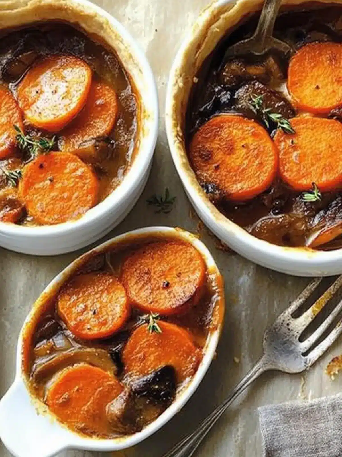 Mushroom and Sweet Potato Potpie