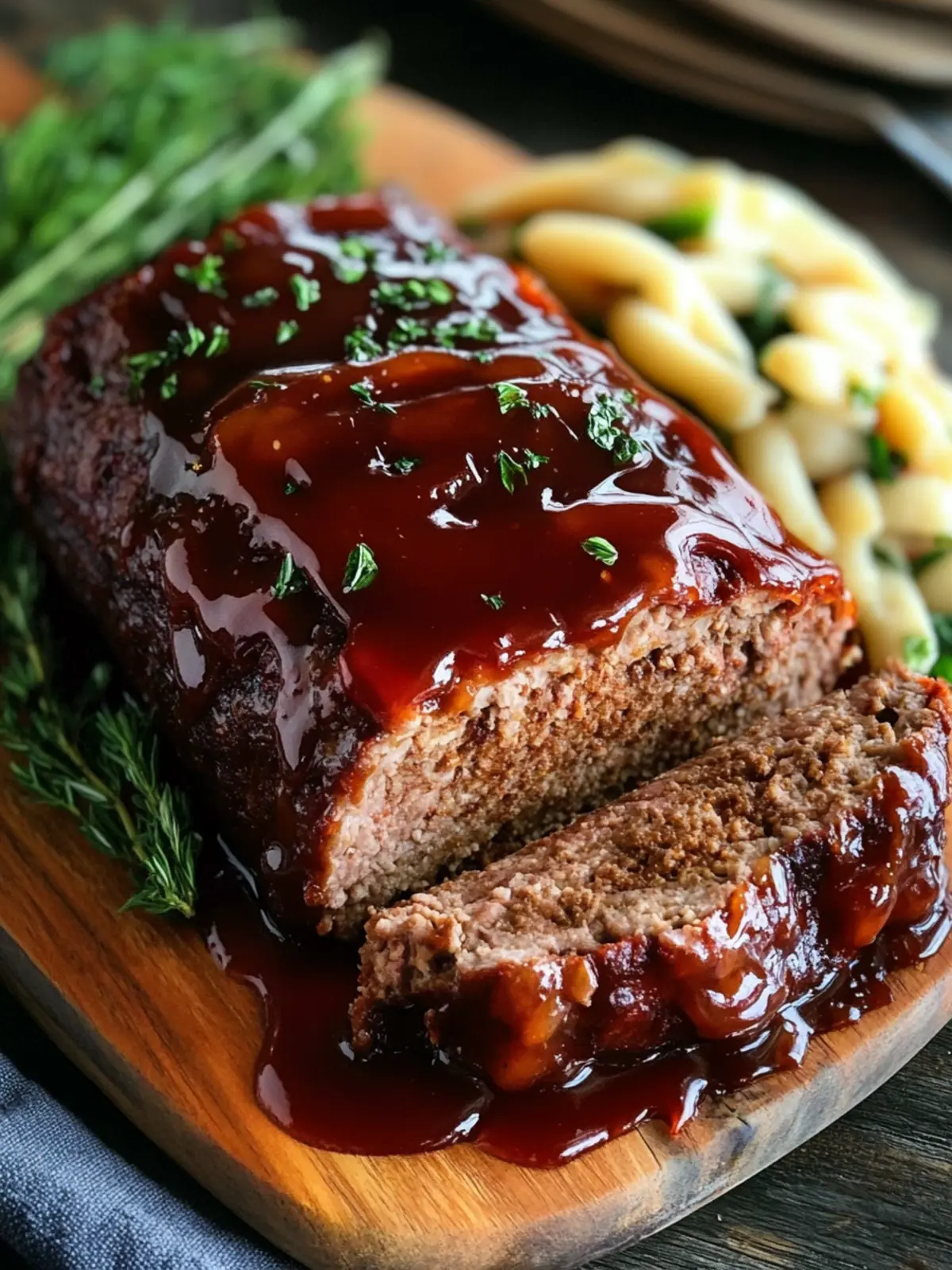 Classic Meatloaf with Sweet and Savory Glaze: Family Comfort Food 2 Classic Meatloaf with Sweet and Savory Glaze