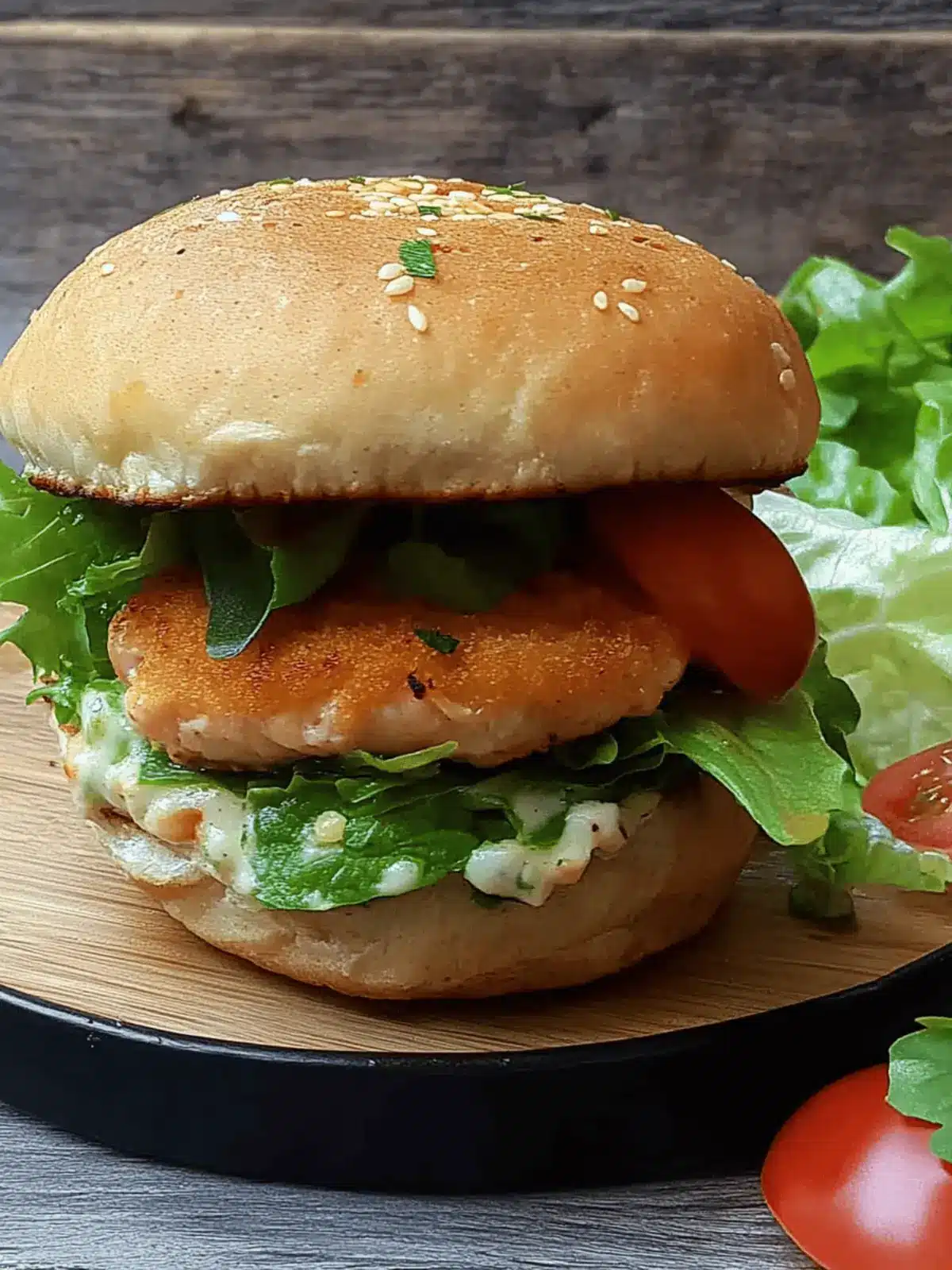 Crispy Air Fryer Salmon Burger for a Healthy Dinner Adventure 2 Air Fryer Salmon Burger