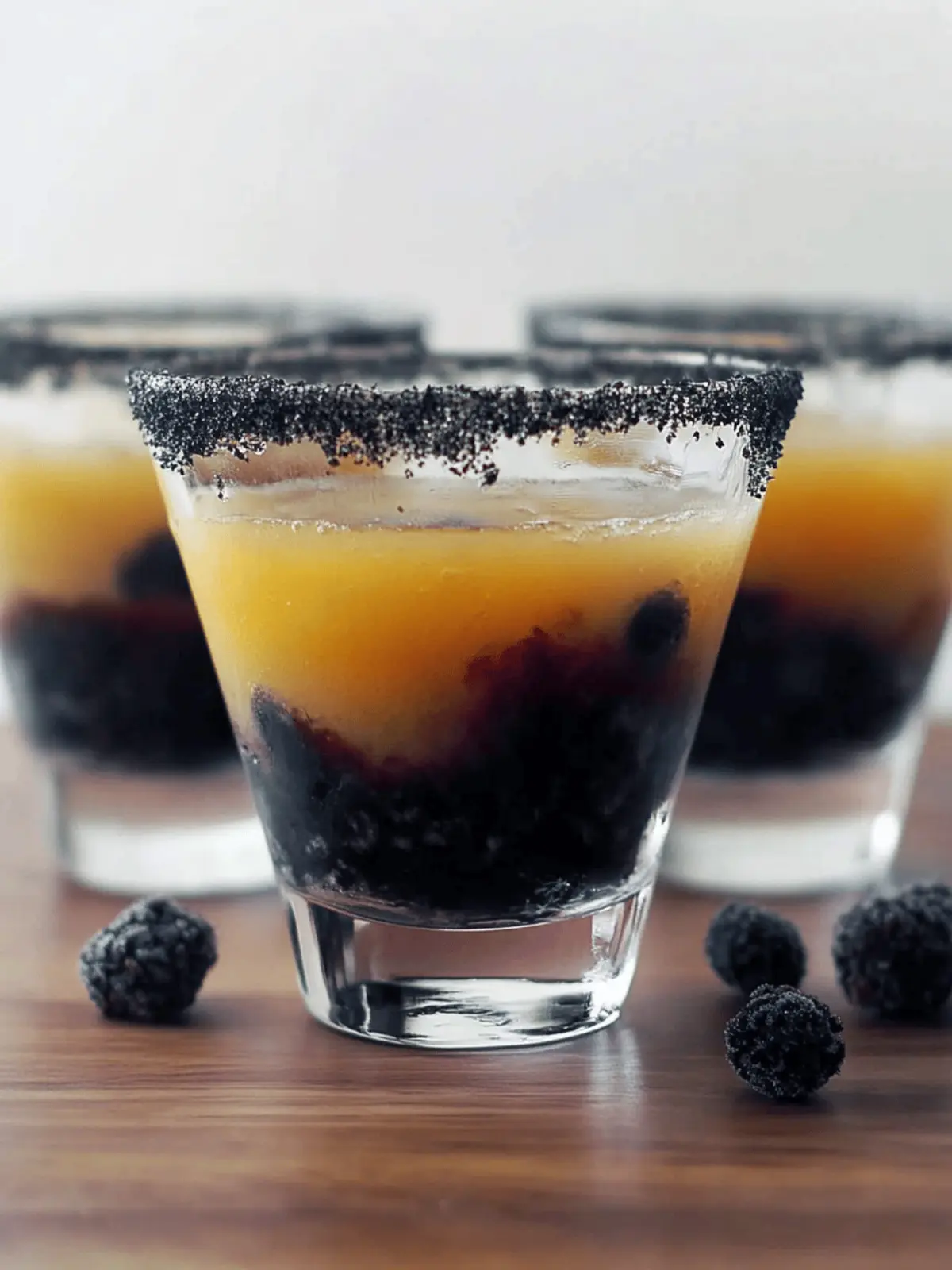 Black + Orange Rum Punch