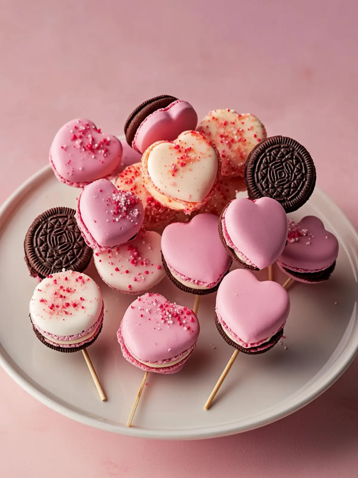 Valentine s Day Oreo Pops