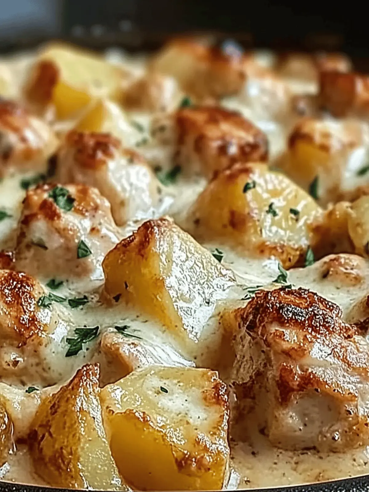 Garlic Parmesan Crockpot Chicken and Potatoes
