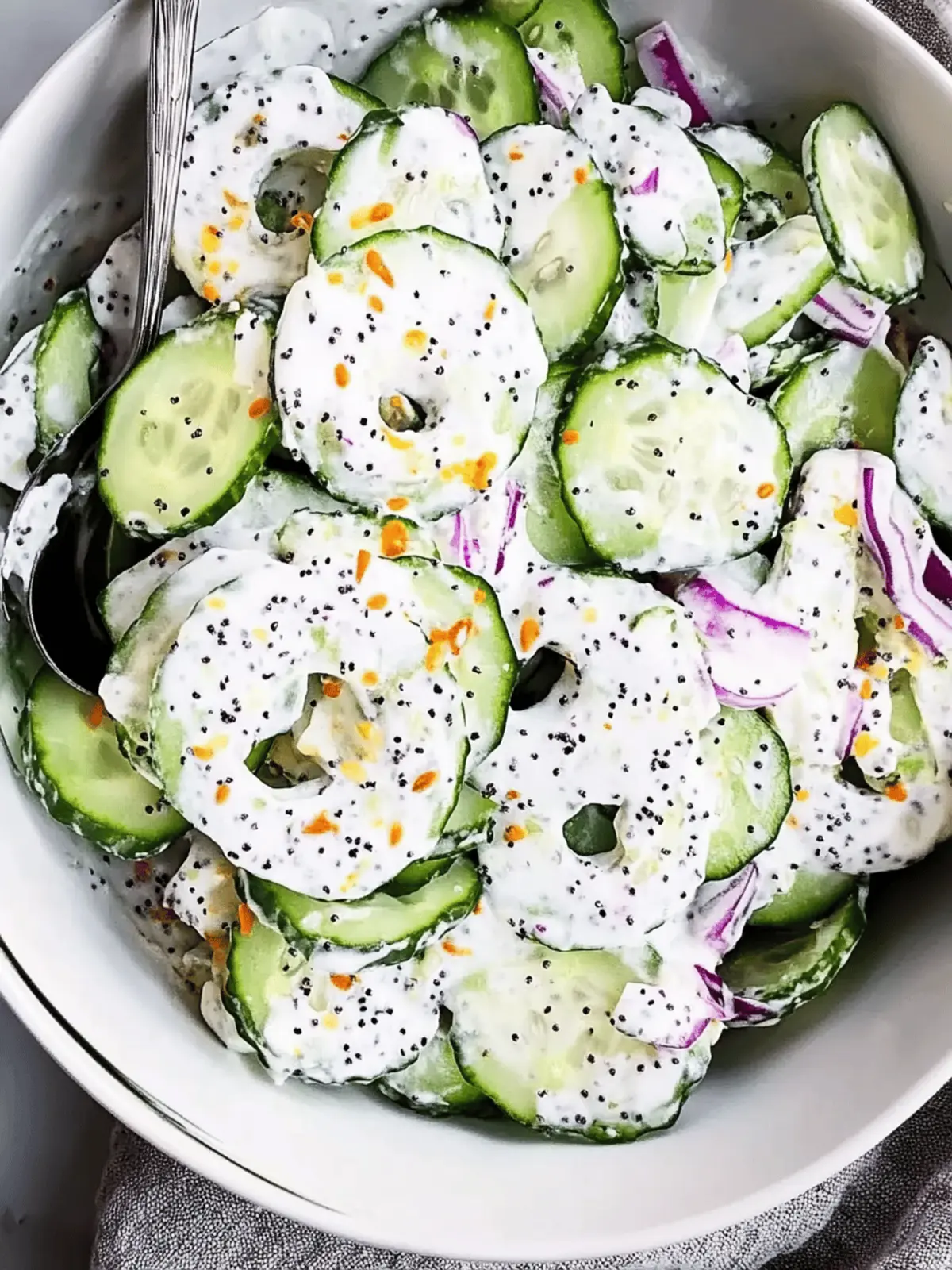 Cucumber Everything Bagel Salad for a Refreshing Summer Meal 3 Cucumber Everything Bagel Salad
