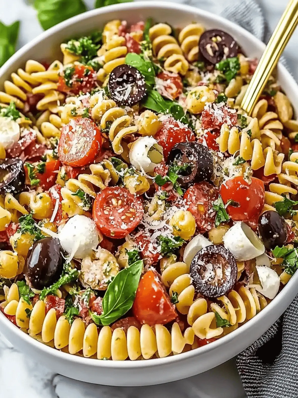 Quick Italian Pasta Salad