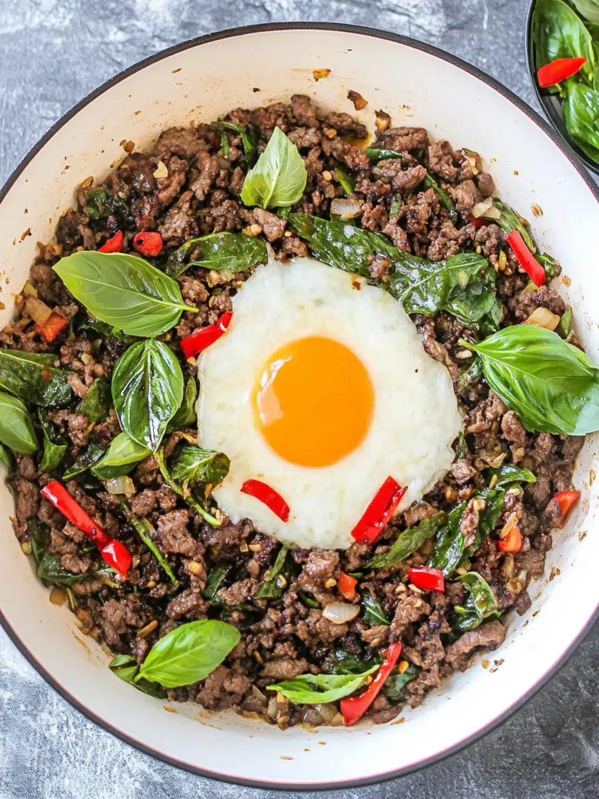 Thai Basil Beef Stir-Fry (Pad Krapow)