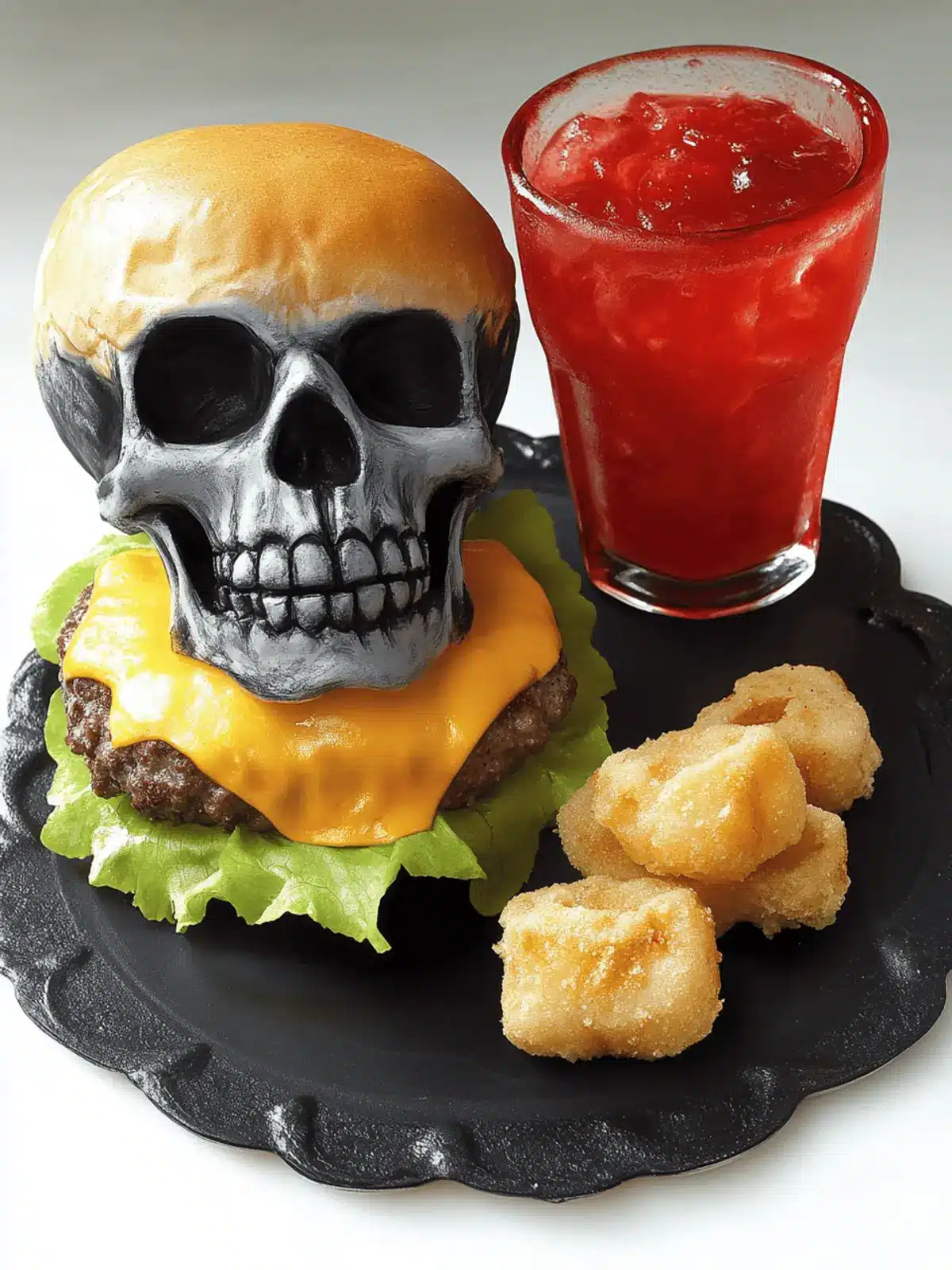 Cheeseburger Skulls