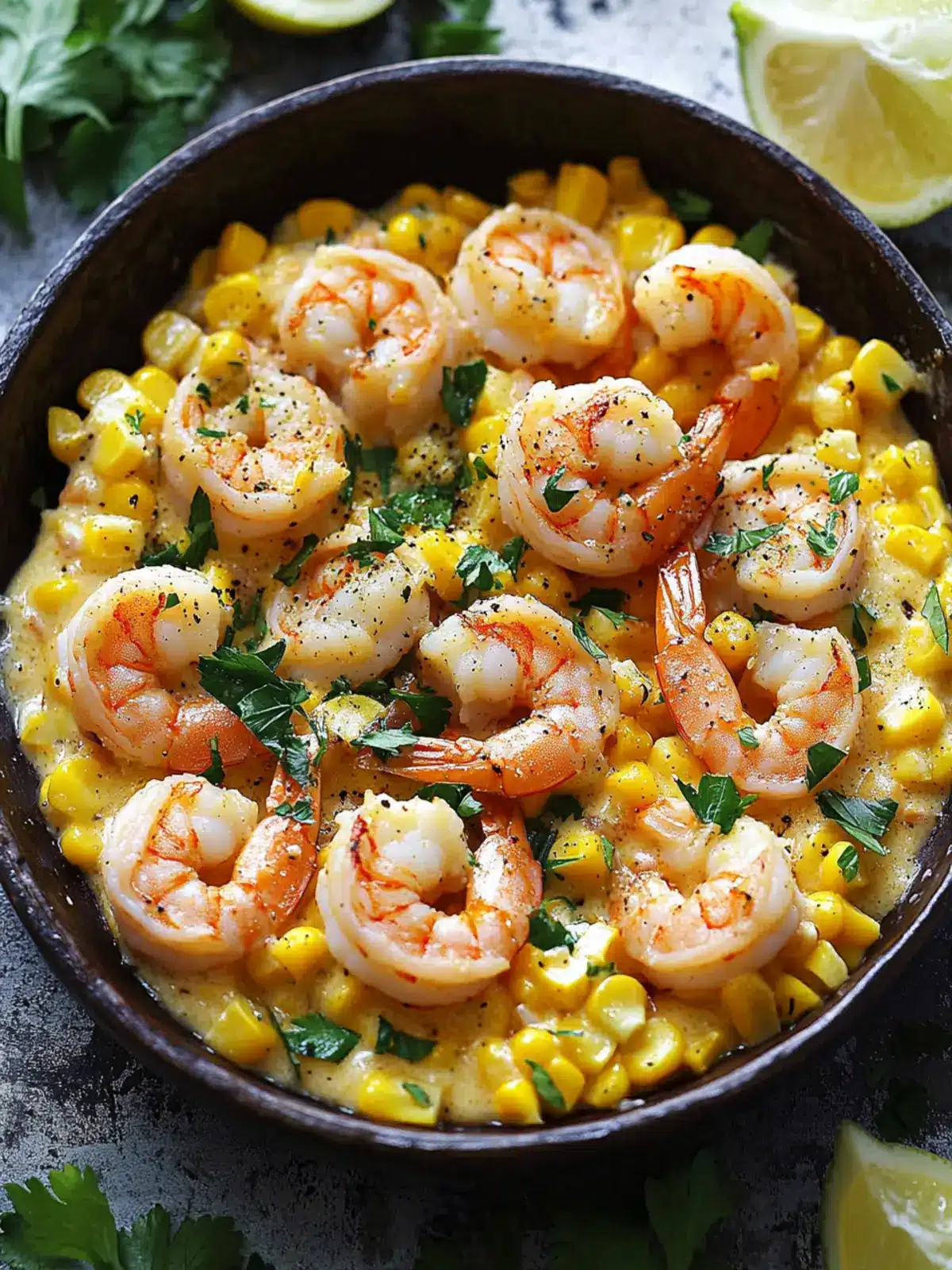 Shrimp and Creamed Corn