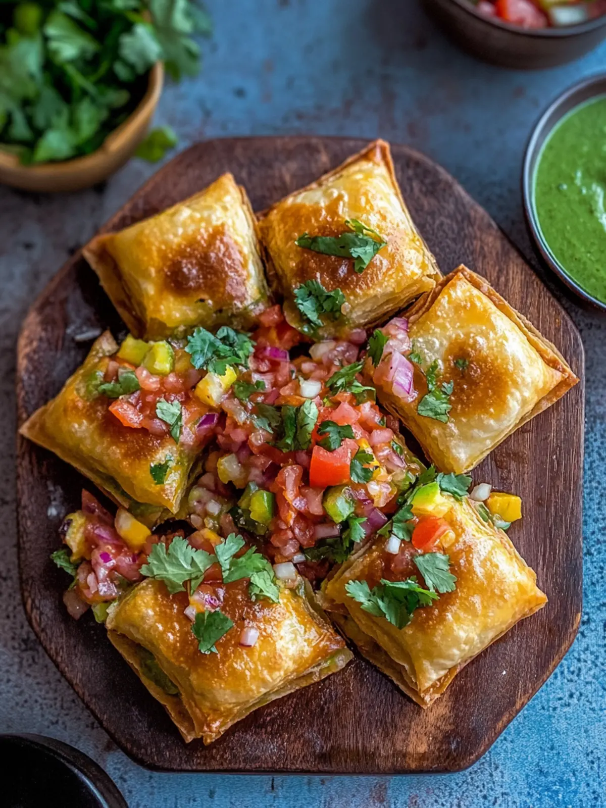 Delicious Puff Pastry Samosa Chaat for a Flavorful Snack 4 Puff Pastry Samosa Chaat