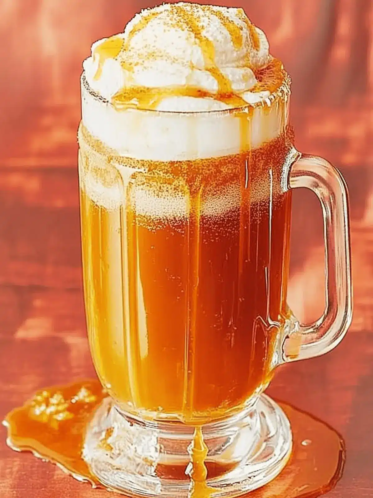 Boozy Butterbeer Punch