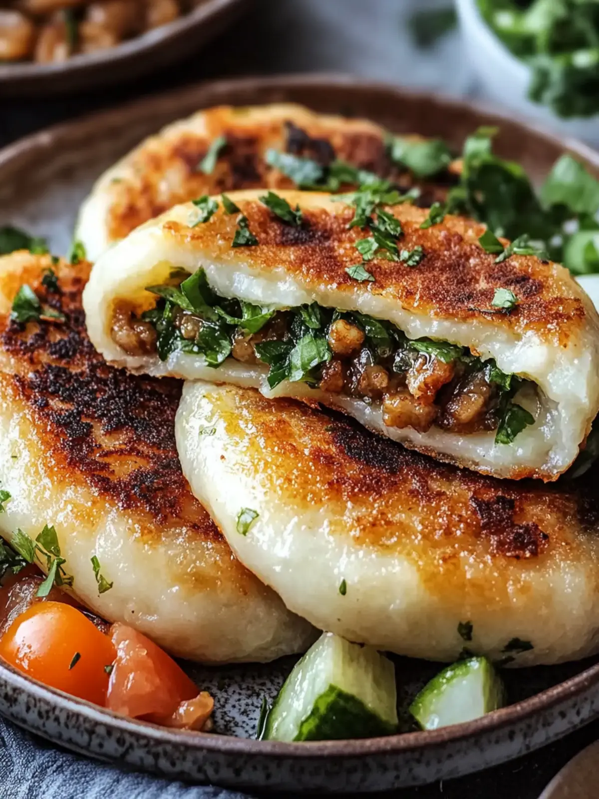 Crispy Lebanese Arayes