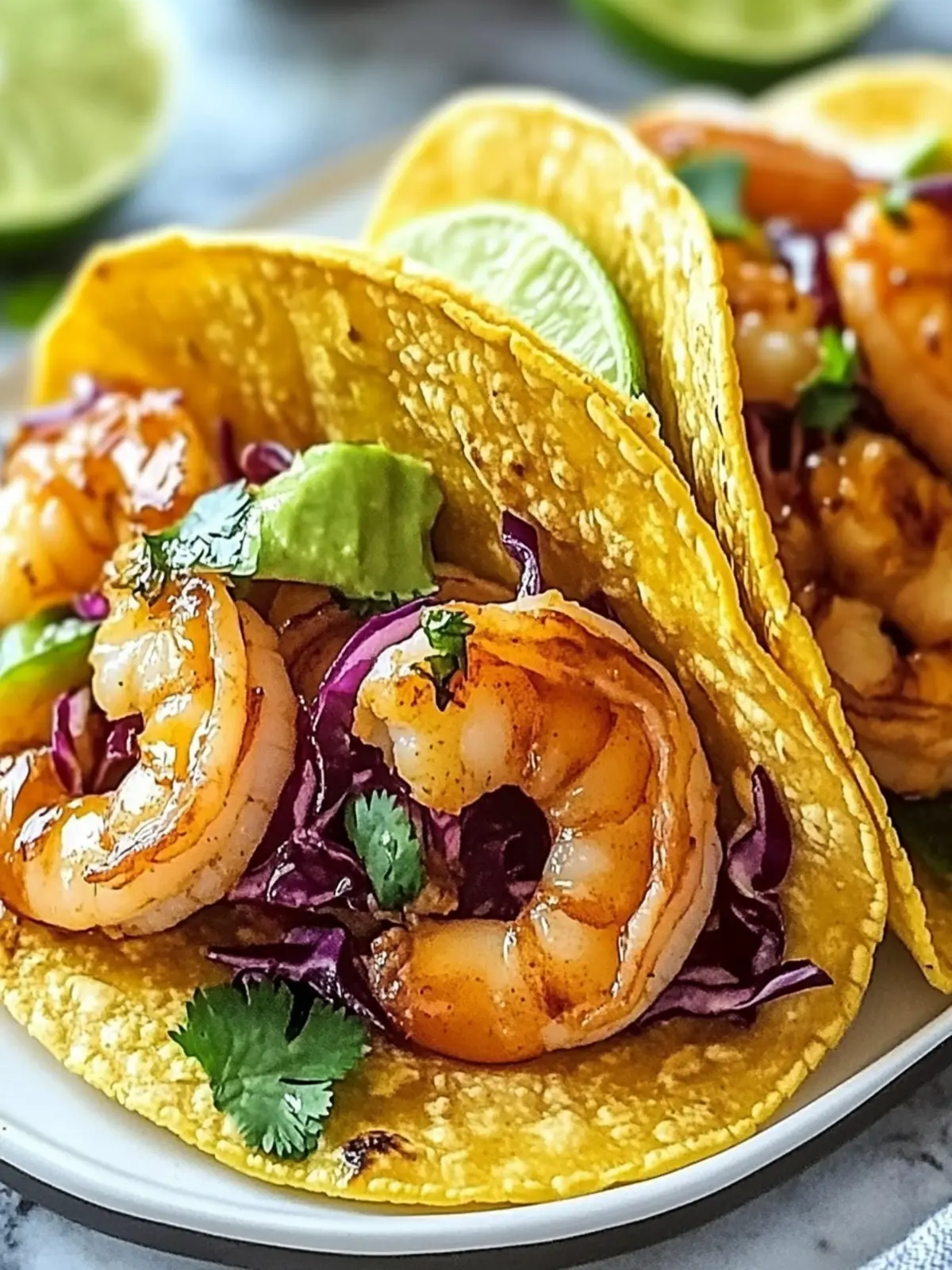 Honey Lime Shrimp Tacos