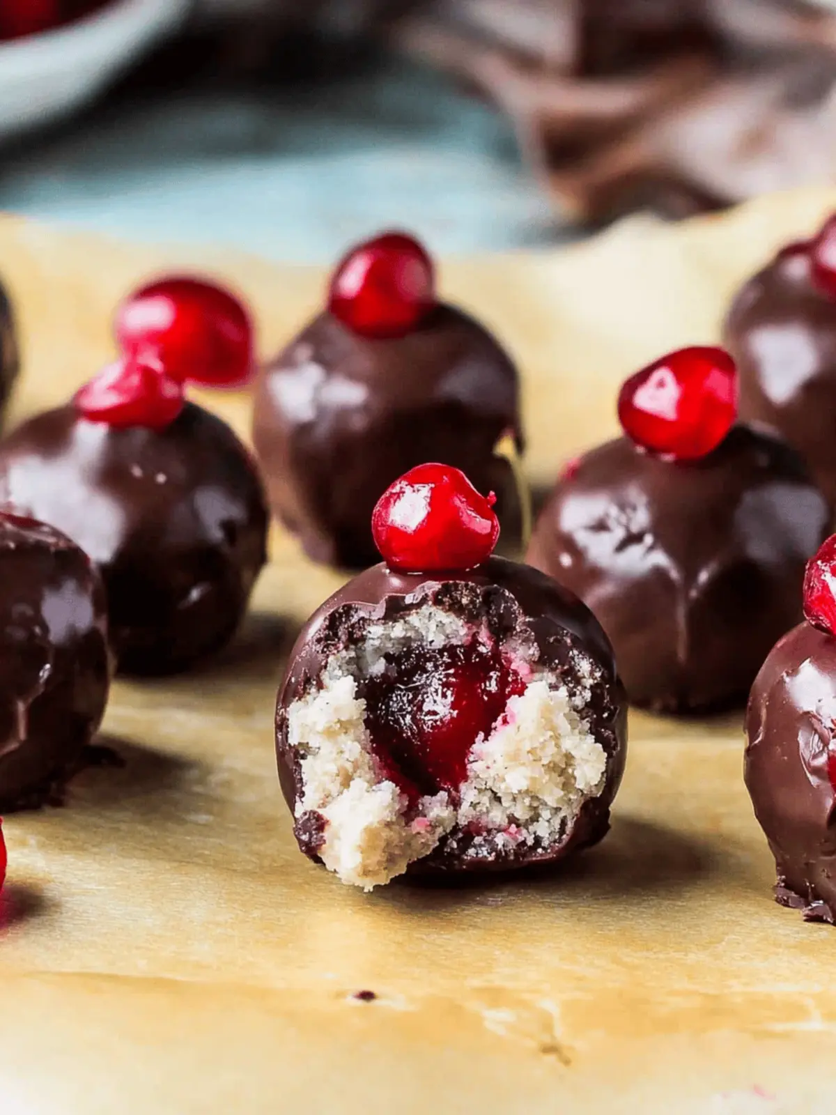 Cherry Bourbon Balls