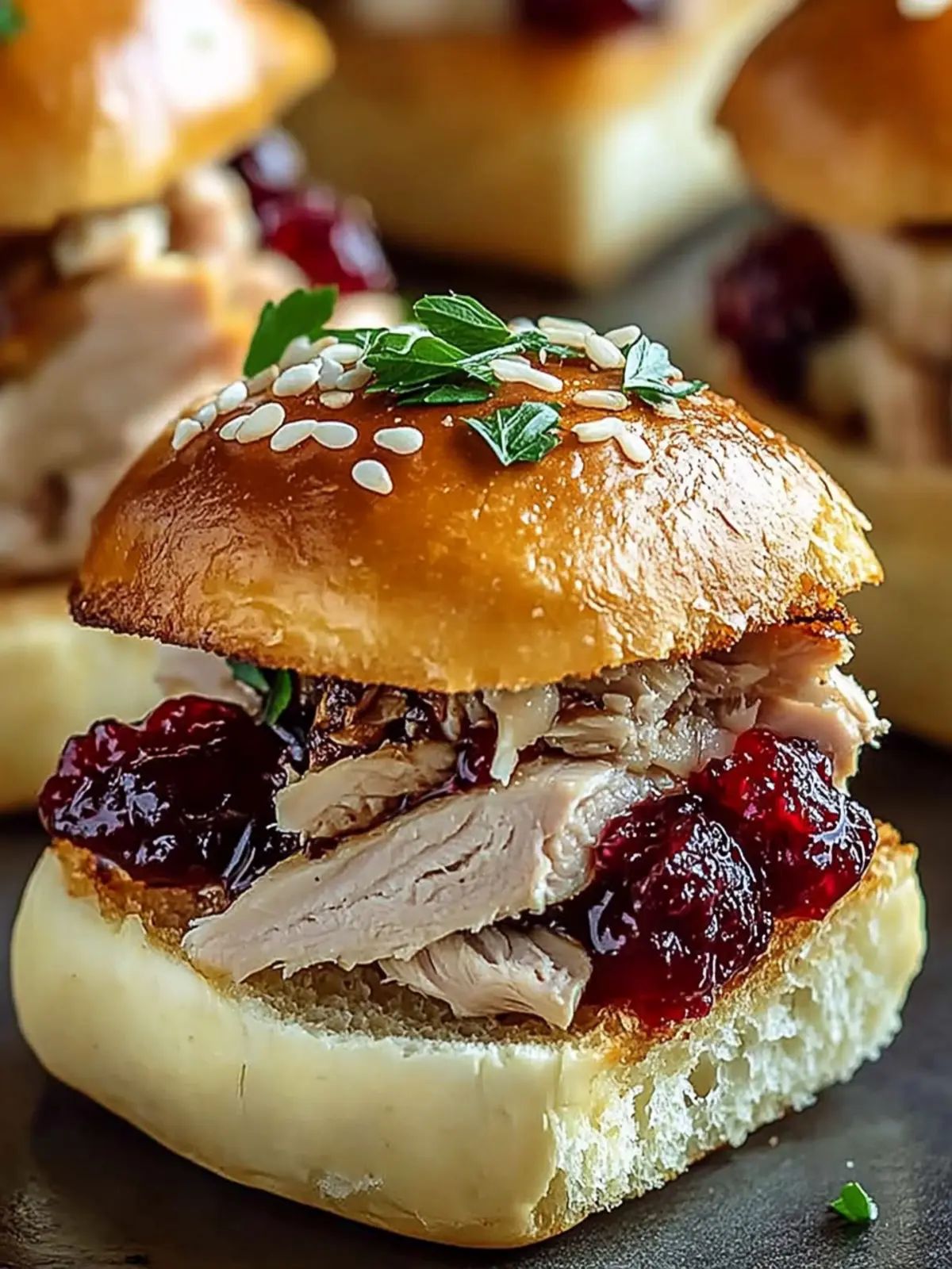 Thanksgiving Leftover Turkey Cranberry Sliders You ll Love 3 Thanksgiving Leftover Turkey Cranberry Sliders