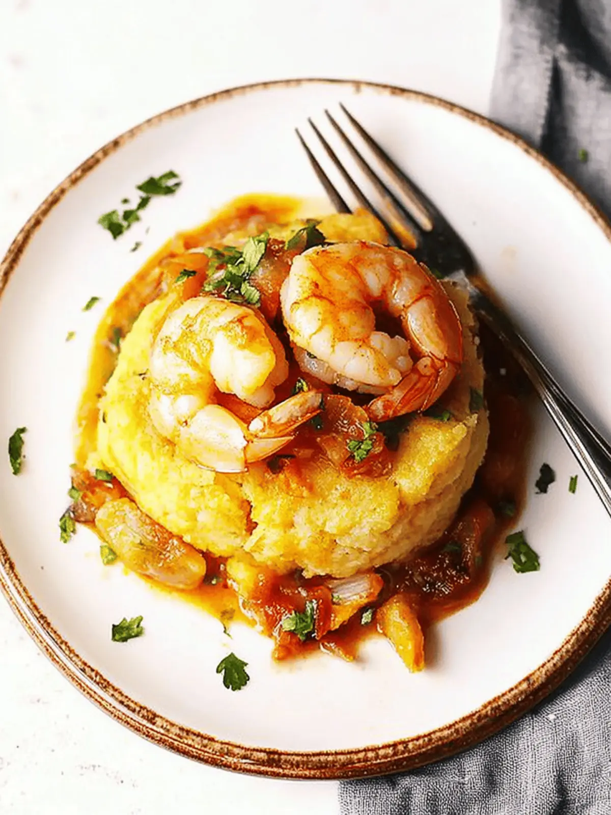 Delicious Mofongo with Shrimp: A Healthy Comfort Food Twist 2 Mofongo with Shrimp