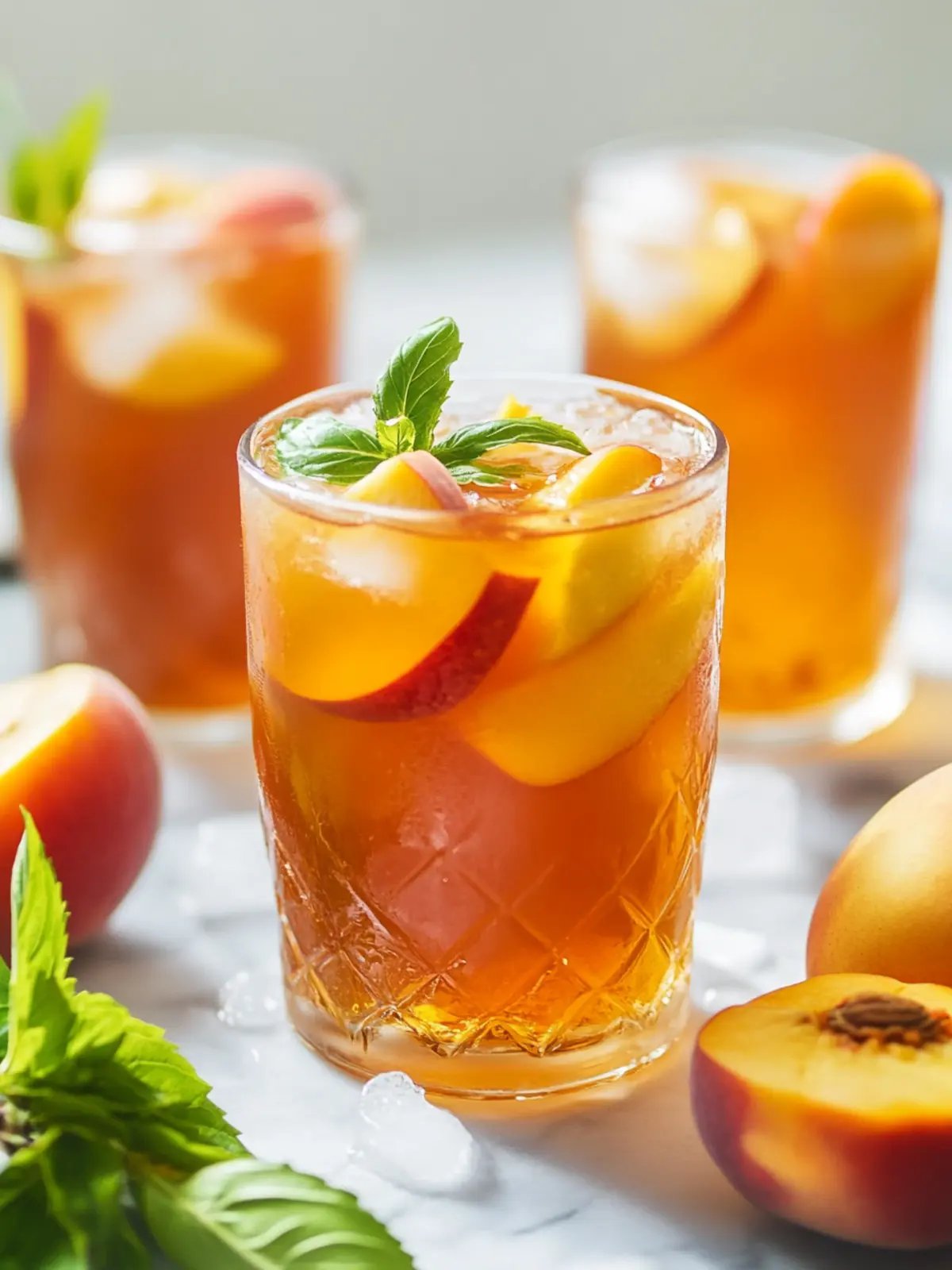 Georgia Peach Sweet Tea
