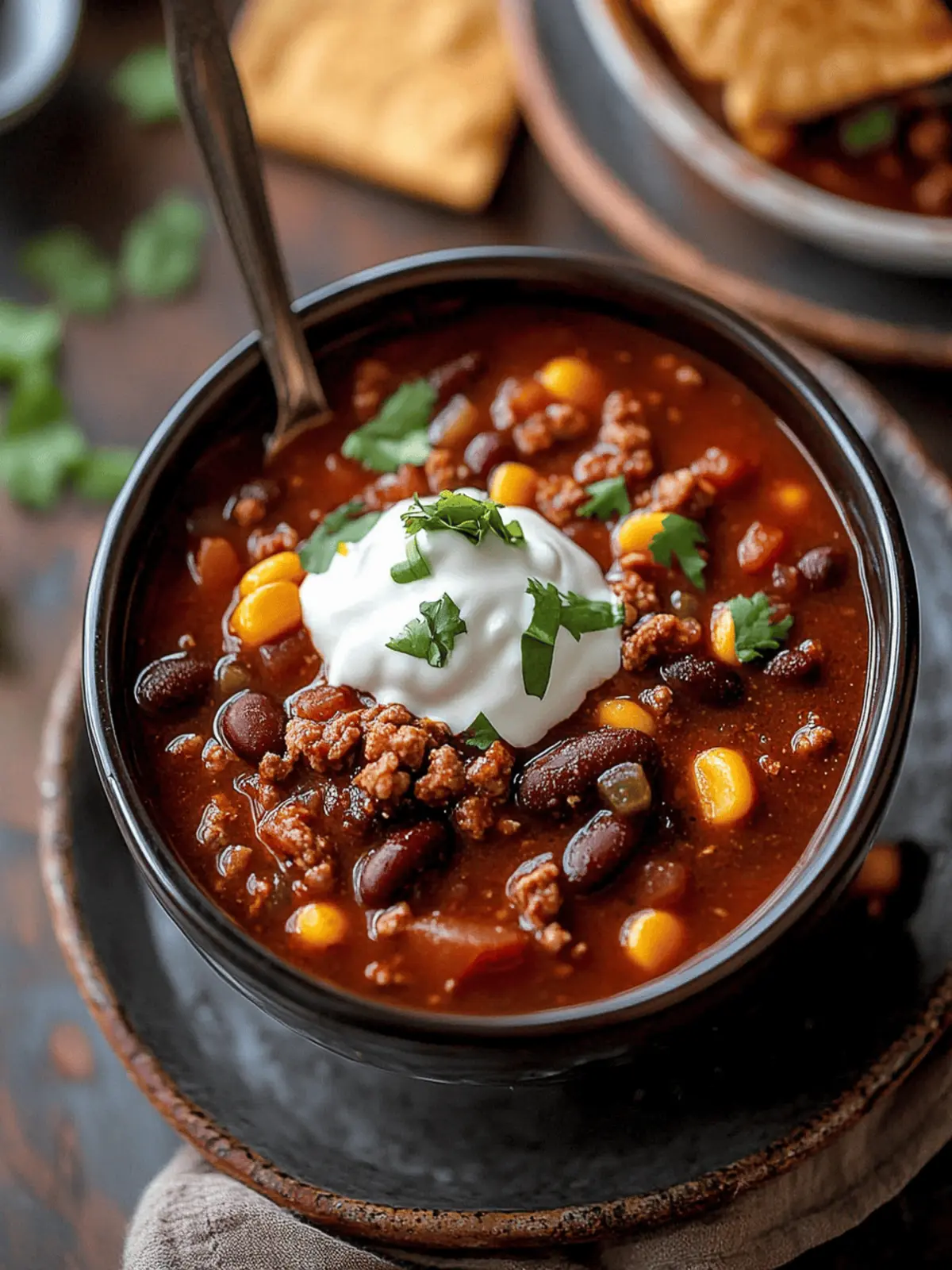 Crockpot Cowboy Chili