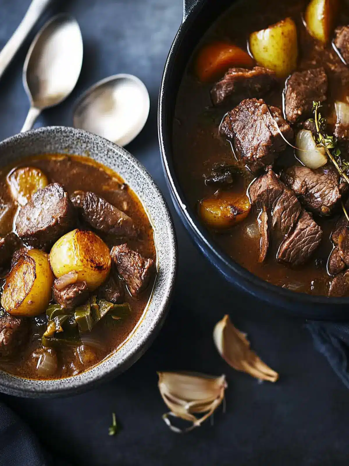 Coffee and Wine Beef Stew
