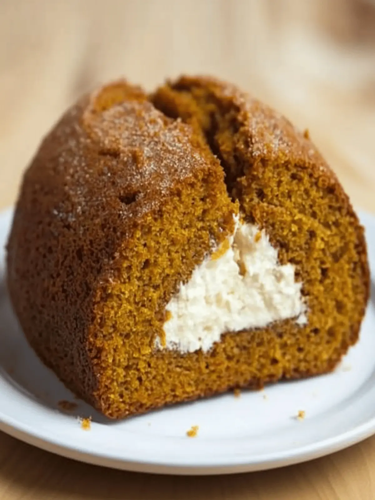 Pumpkin Bread Ring With Maple Cream Cheese Filling Bliss 4 Pumpkin Bread Ring With Maple Cream Cheese Filling