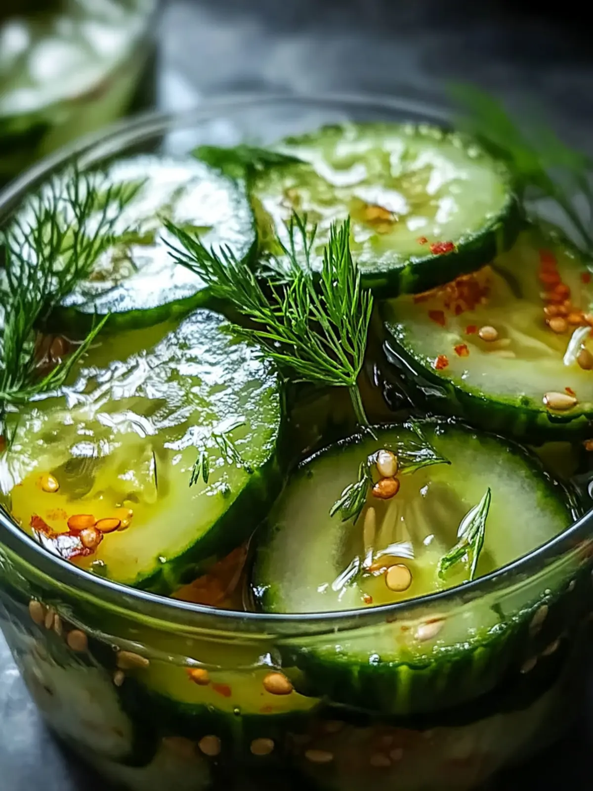 Tangy Quick Pickle Recipe Cucumber with Smoky Garlic Oil 4 Quick Pickle Recipe Cucumber