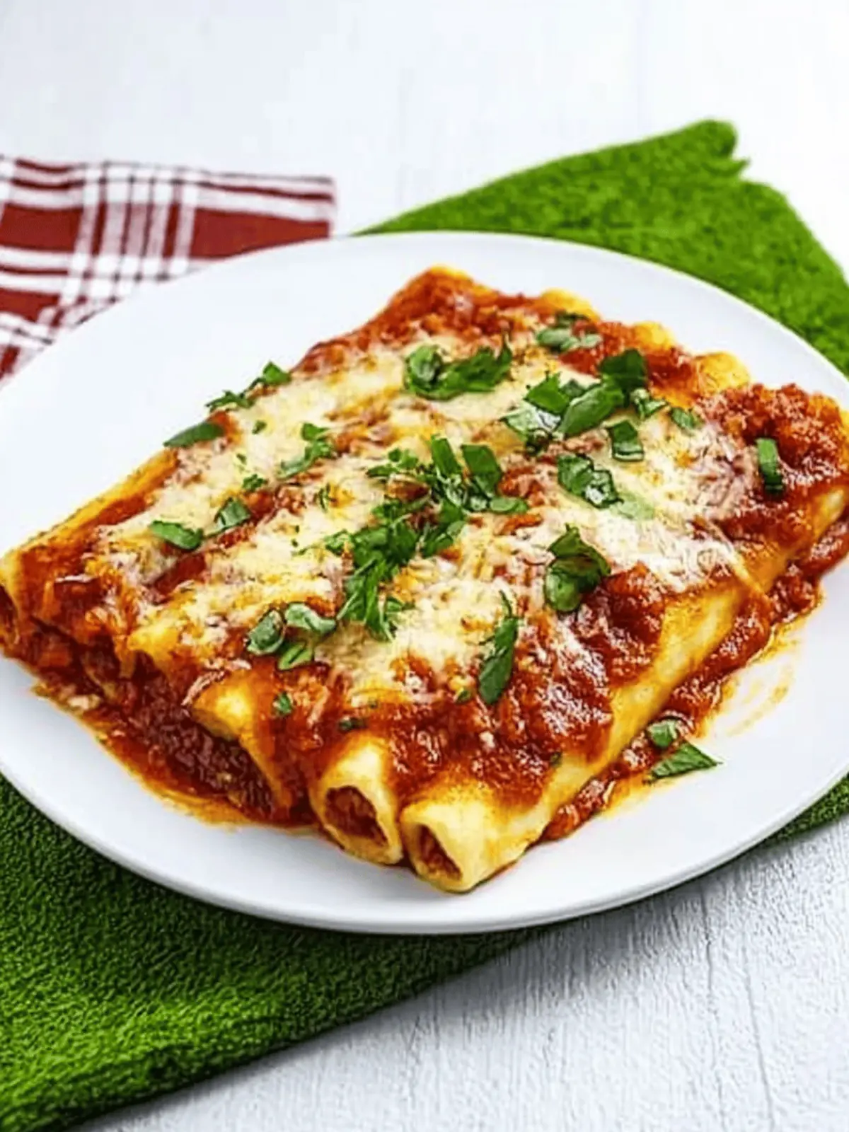 homemade manicotti