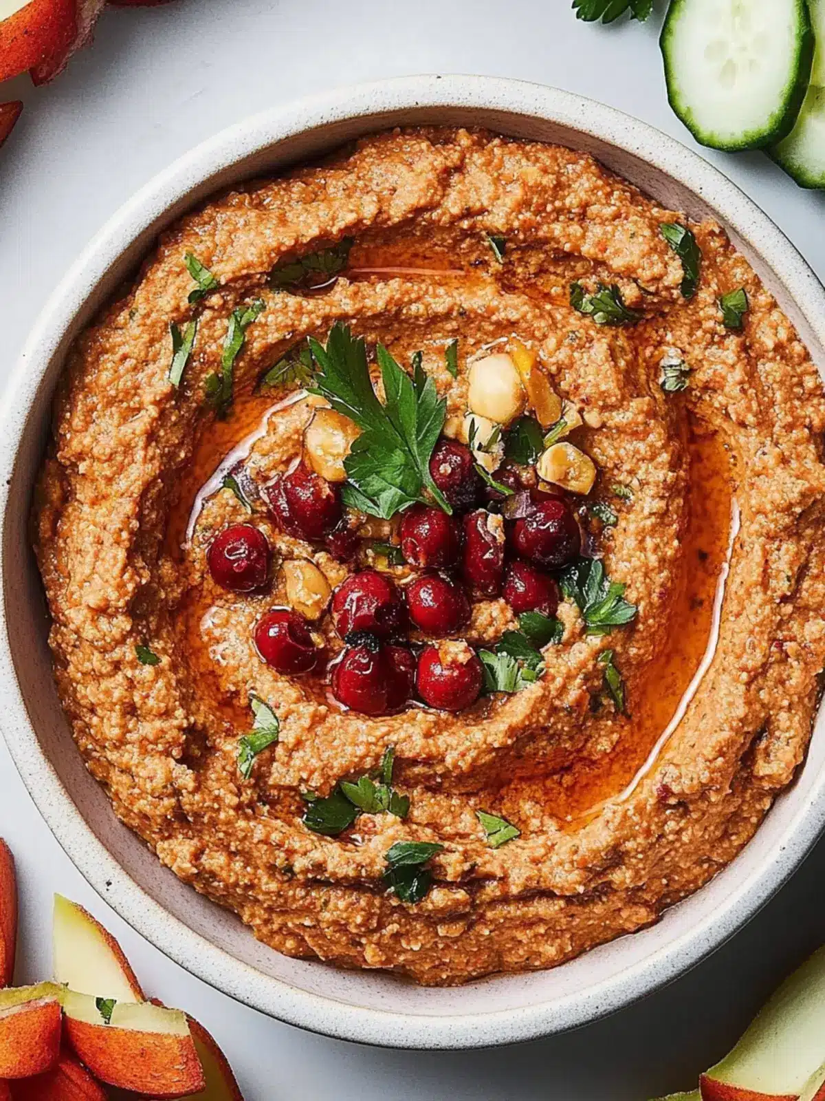 Muhammara Dip With Crudit s