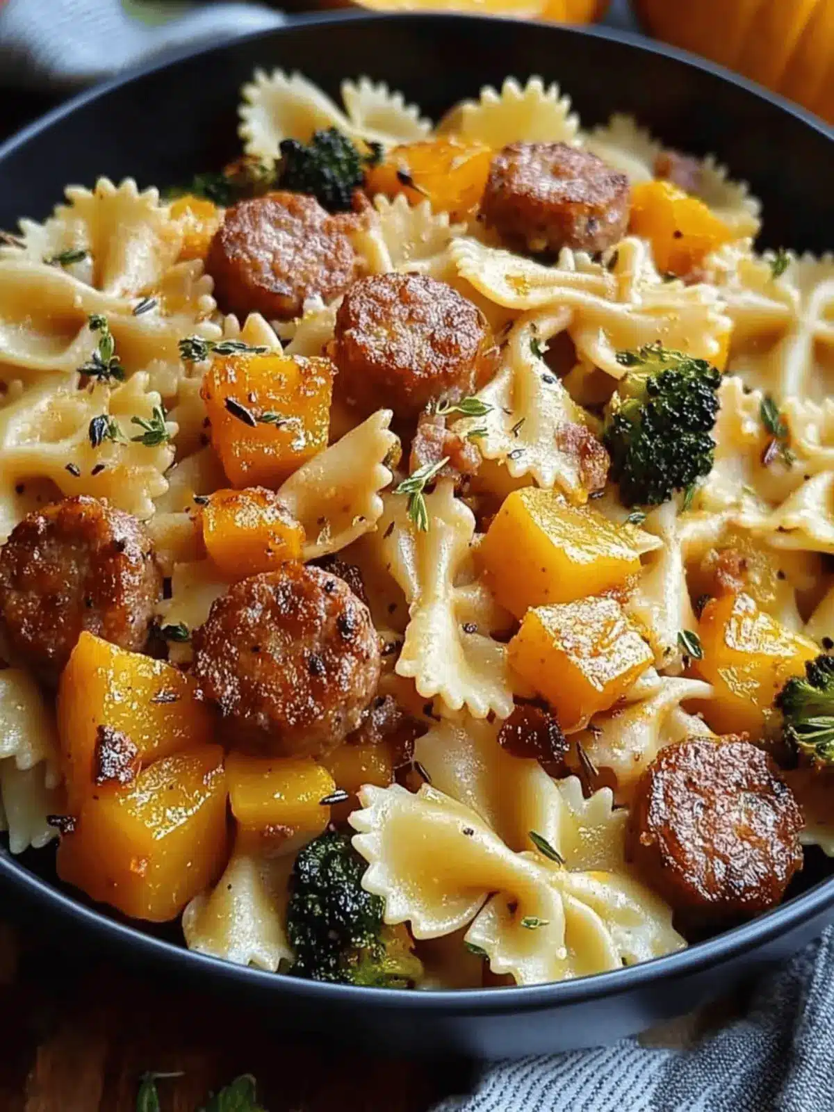 Autumn Sausage Pasta Squash: Cozy 25-Minute Comfort Dish 4 Autumn Sausage Pasta Squash