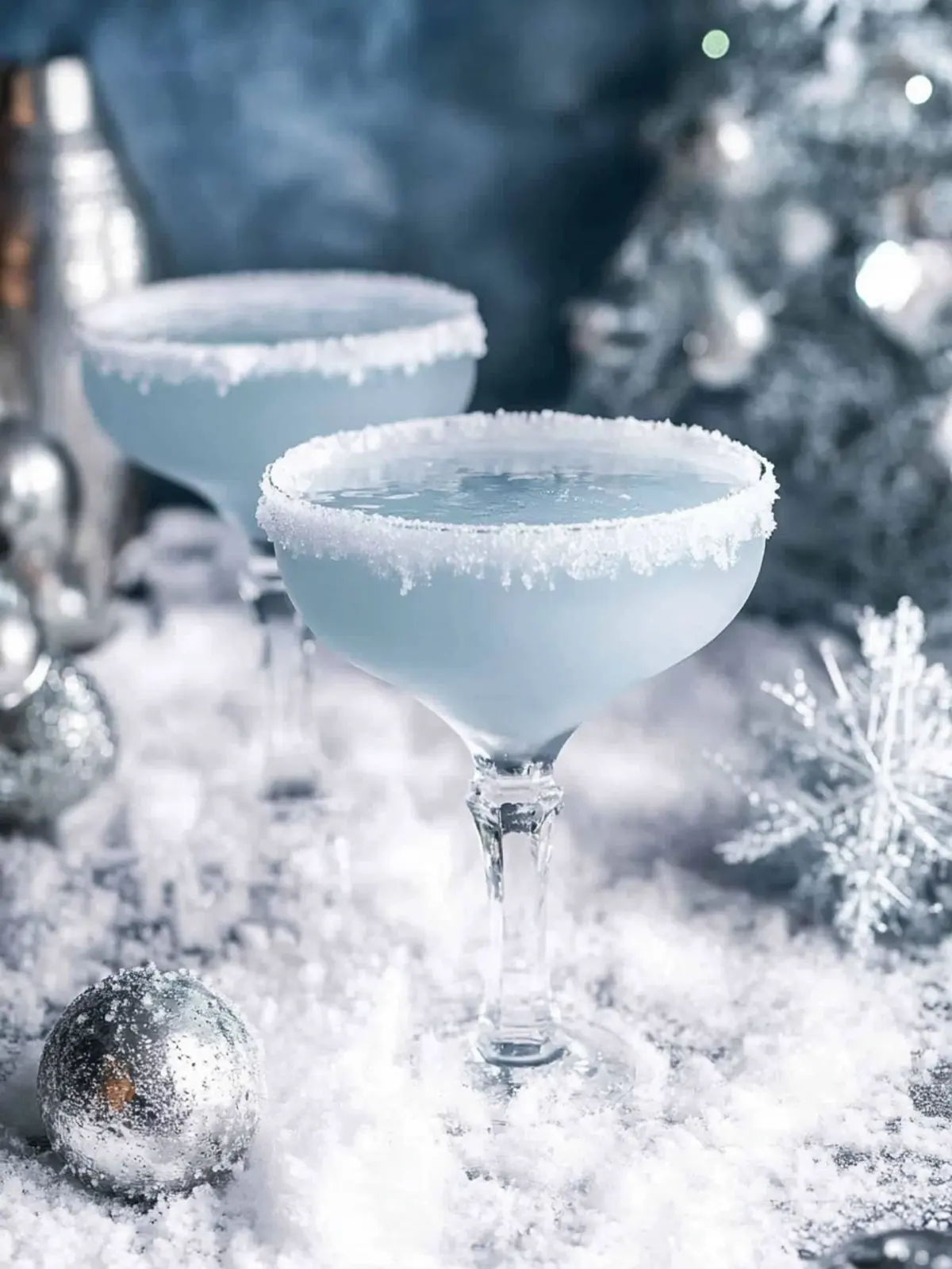 Jack Frost Cocktail with Empress Gin