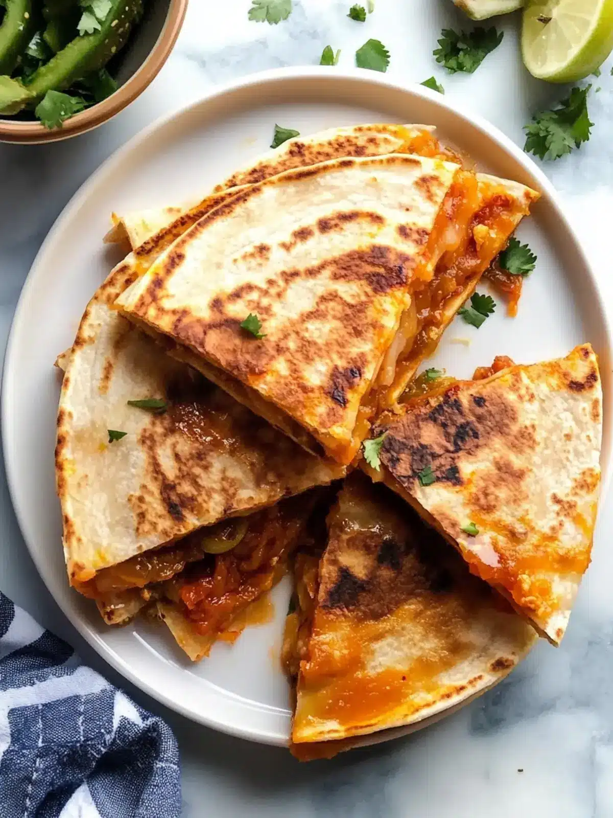 Kimchi Quesadillas
