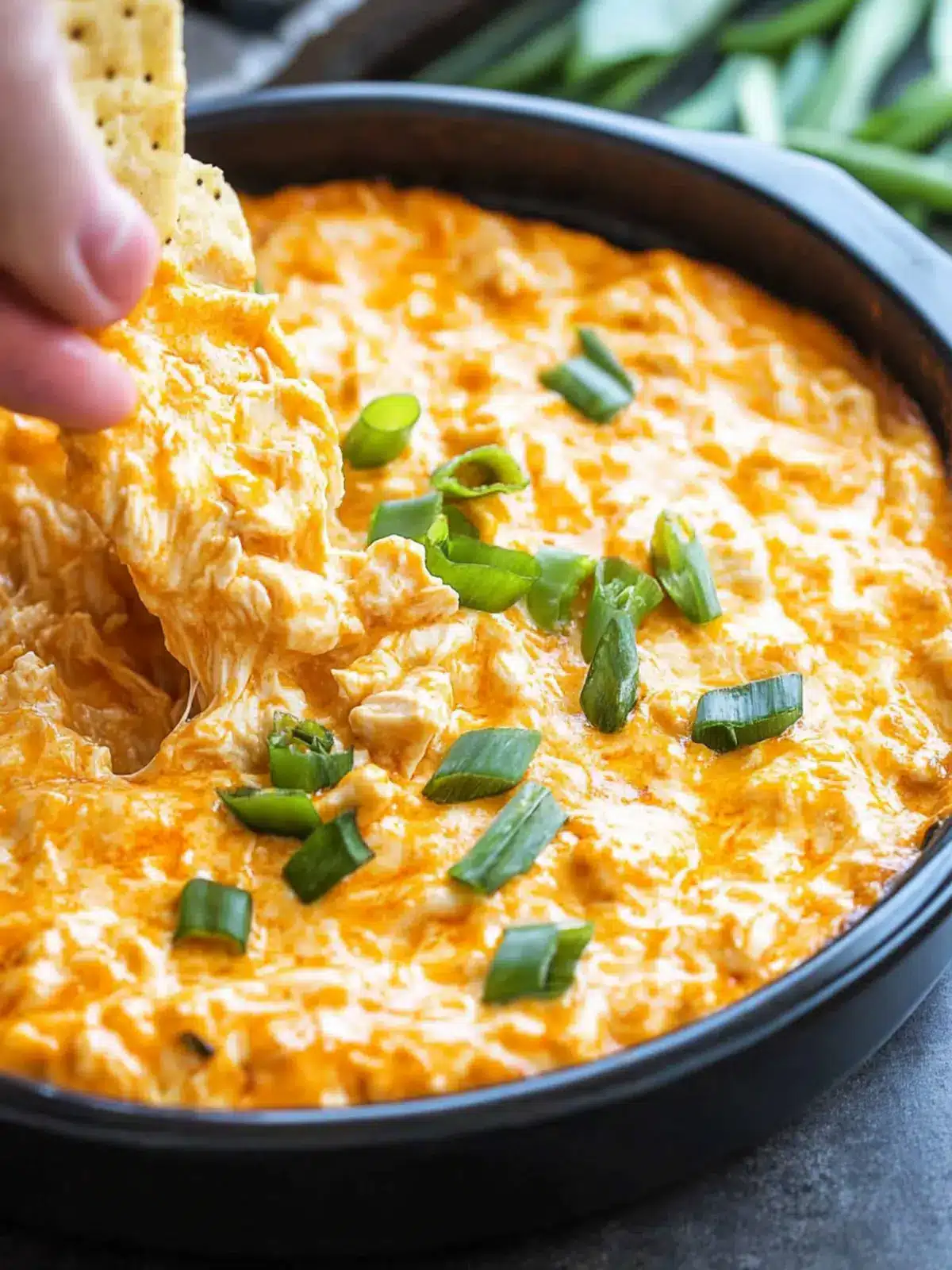 Buffalo Chicken Dip Recipe (Oven)