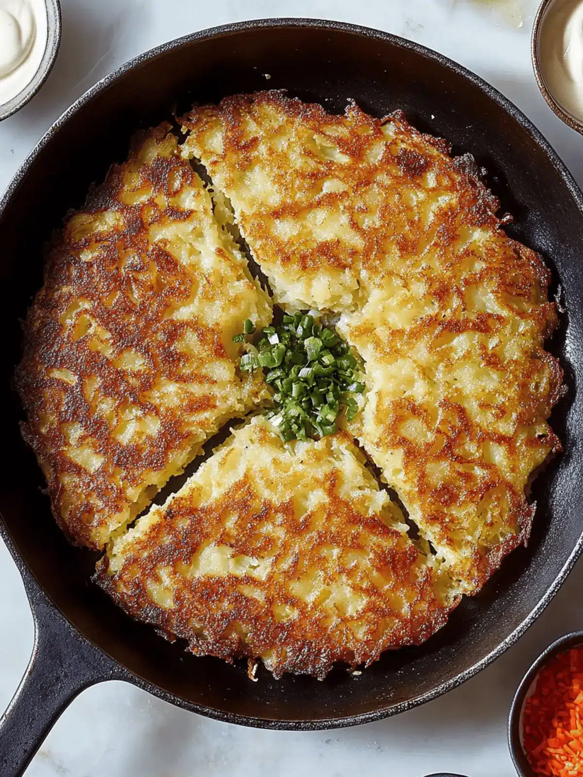 Giant Skillet Latke