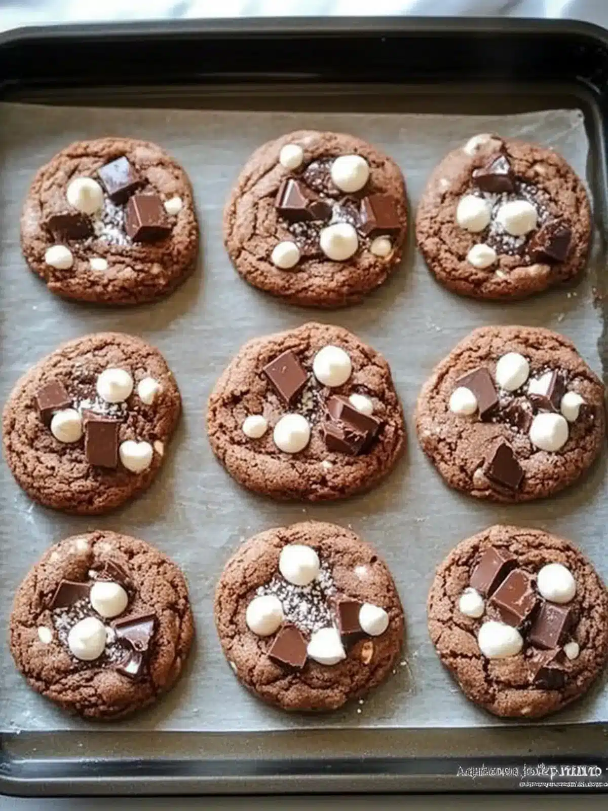 Hot Chocolate Cookies