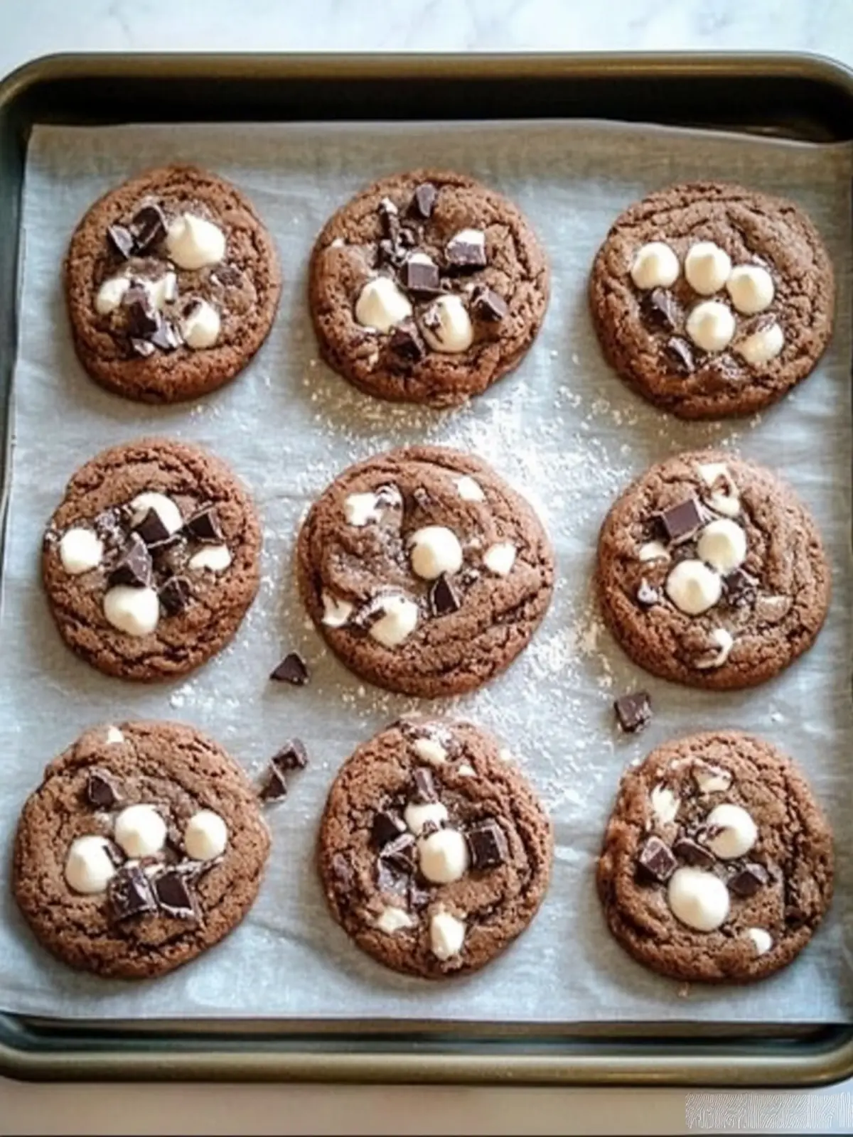Hot Chocolate Cookies