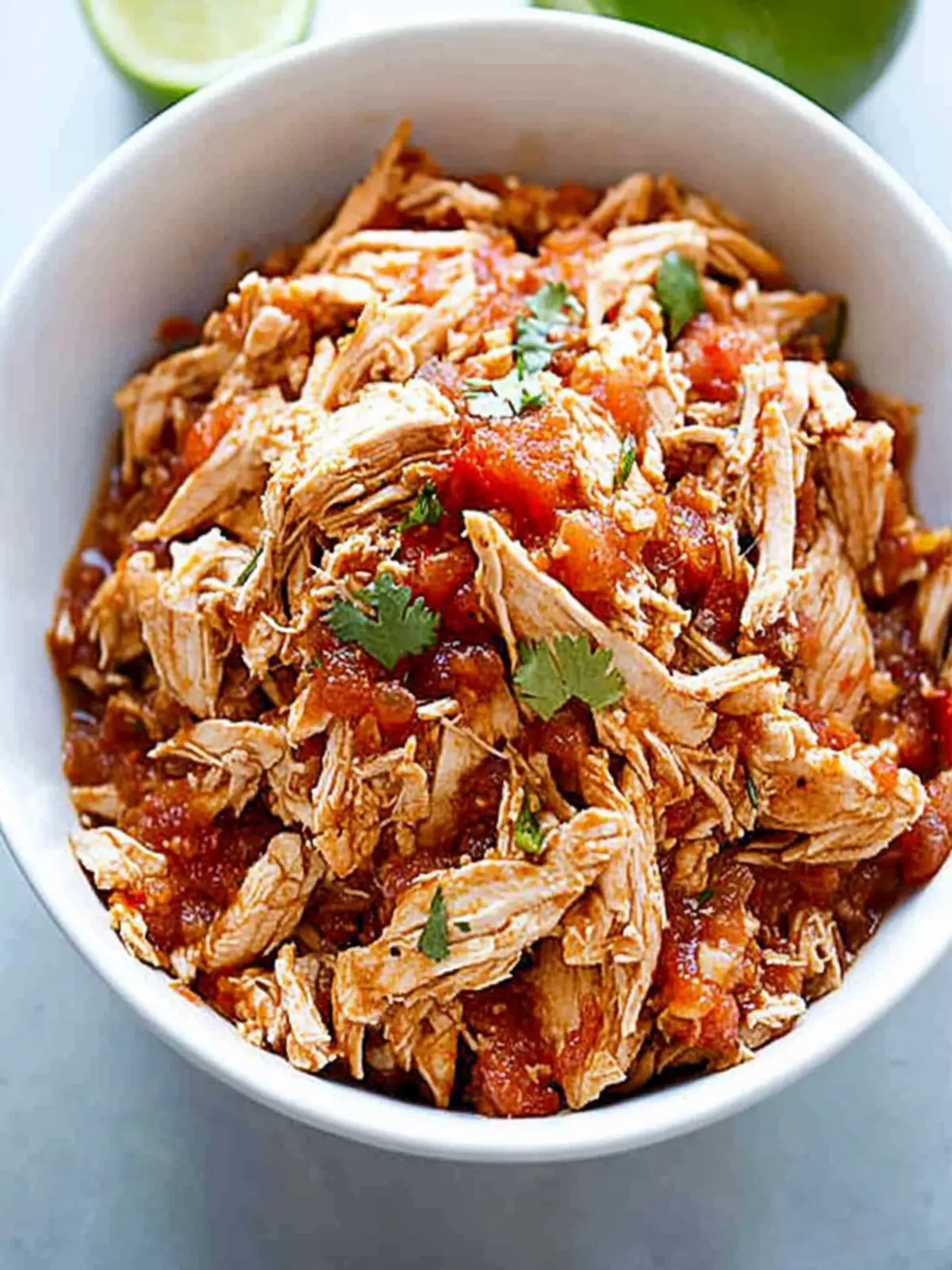 Slow Cooker Salsa Chicken