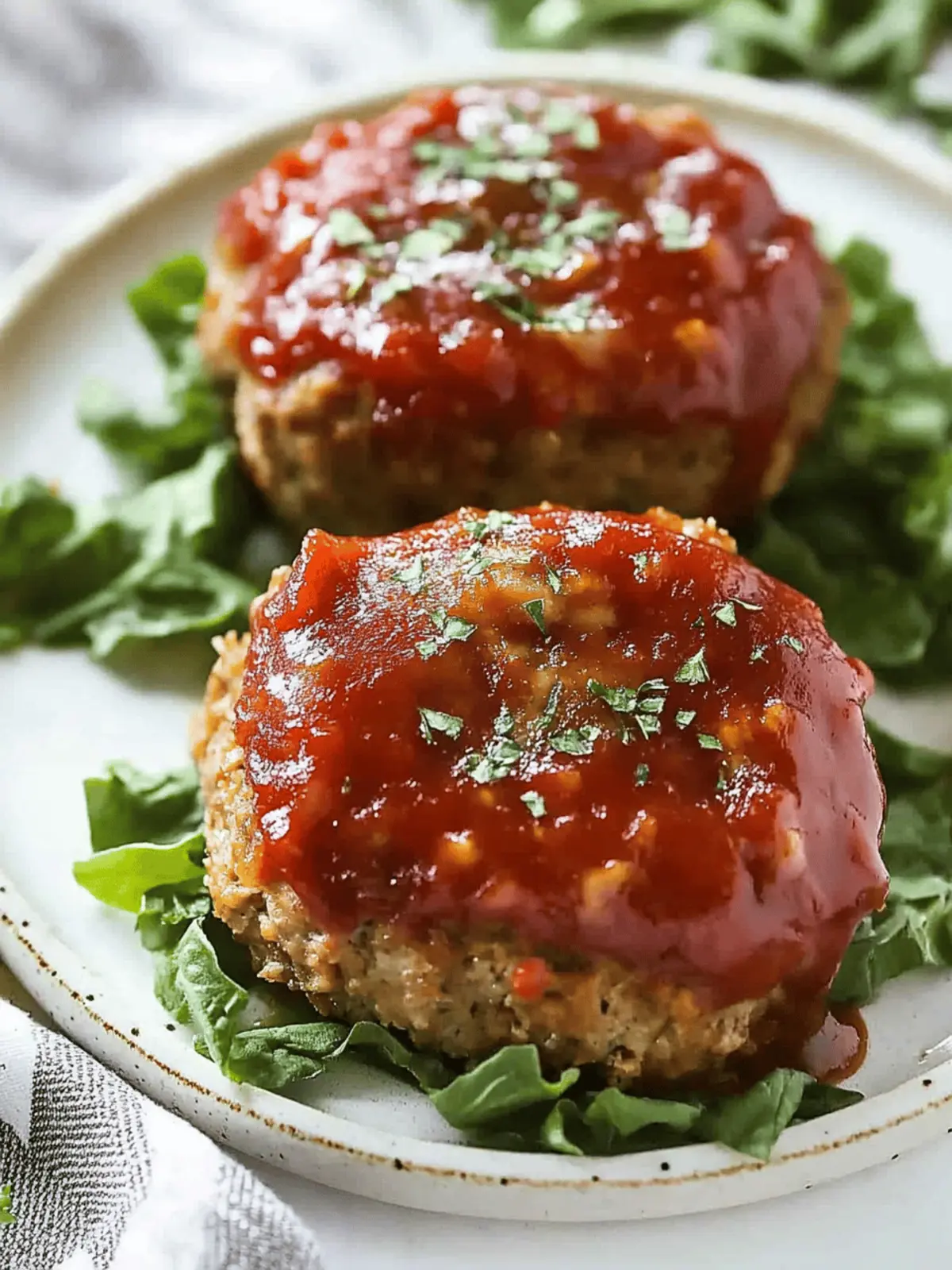 Healthy Mini Turkey Meatloaf in 30 Minutes or Less 3 Mini Meatloaf With Ground Turkey