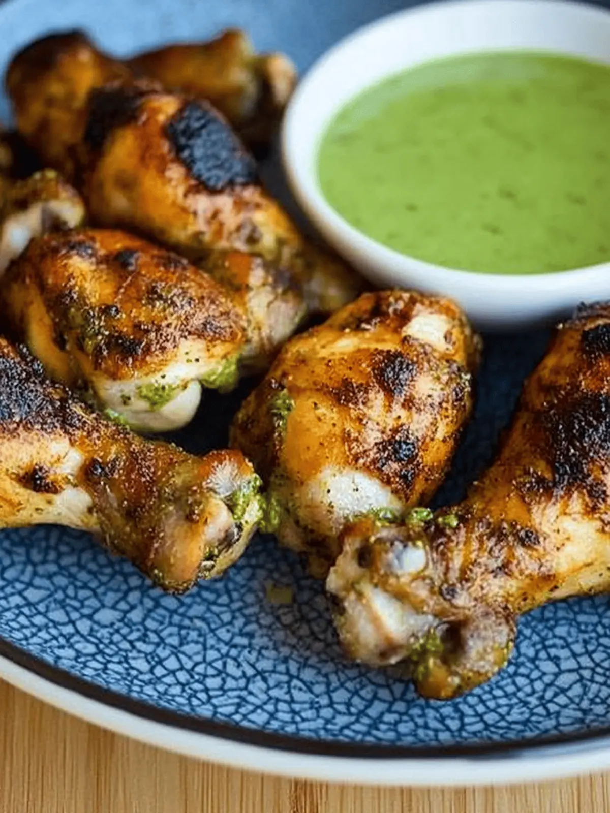 Savor the Flavor: Peruvian Chicken with Green Sauce Delight 4 Peruvian Chicken with Green Sauce