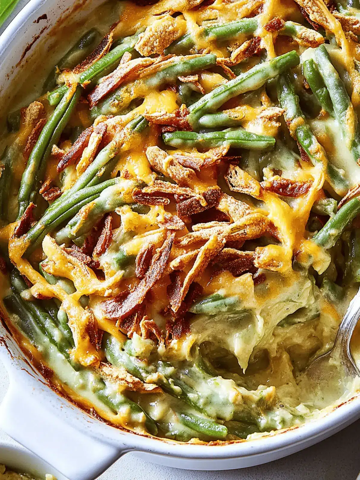 Loaded Green Bean Casserole