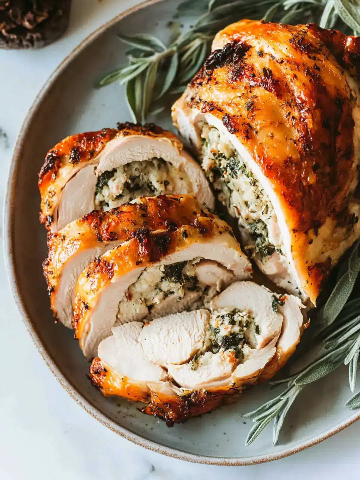 Stuffed TurkeyBreast