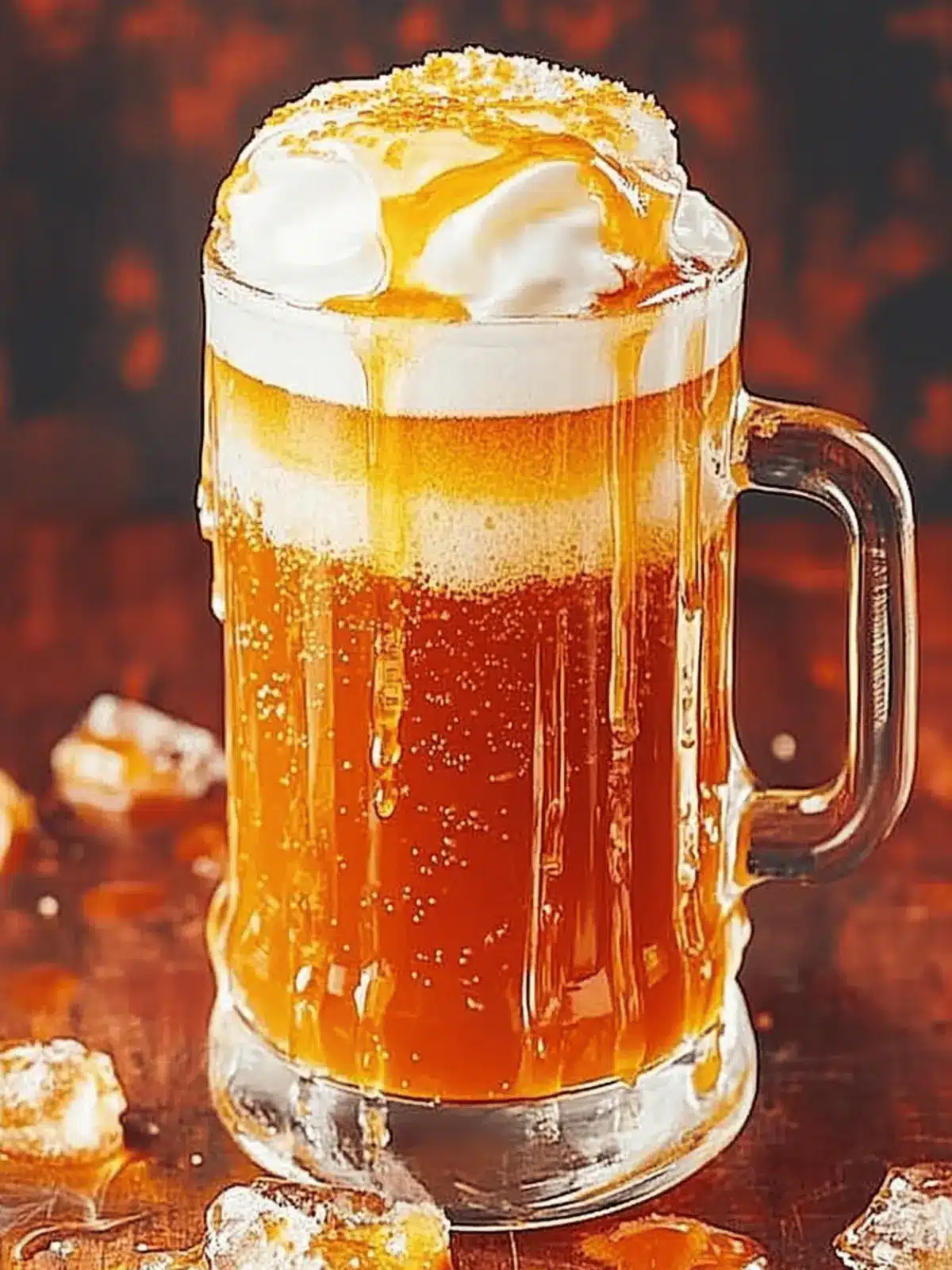 Boozy Butterbeer Punch