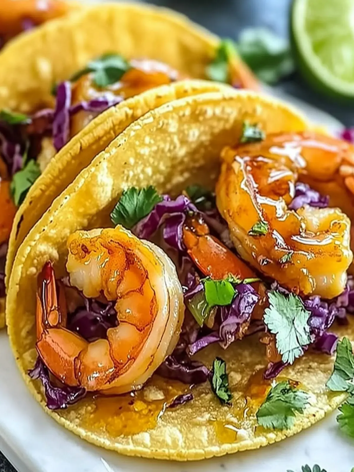 Honey Lime Shrimp Tacos