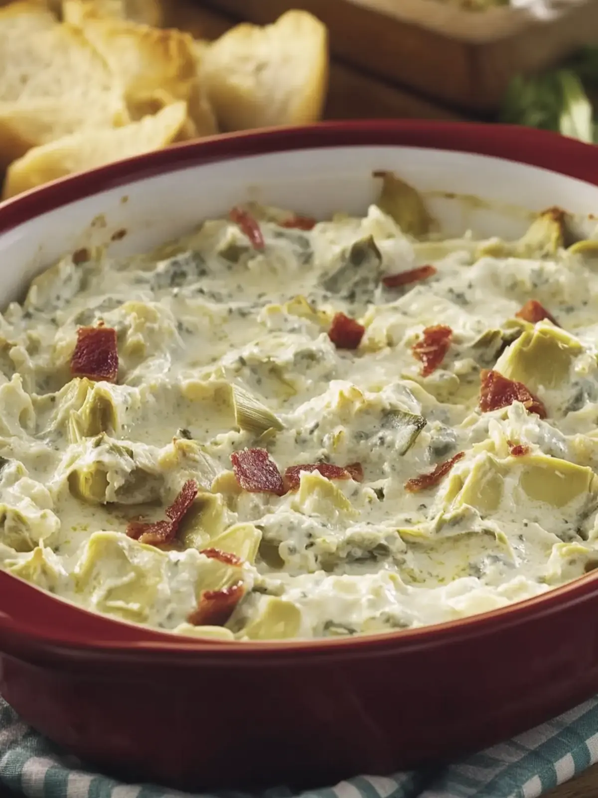 Gorgonzola-Artichoke Dip