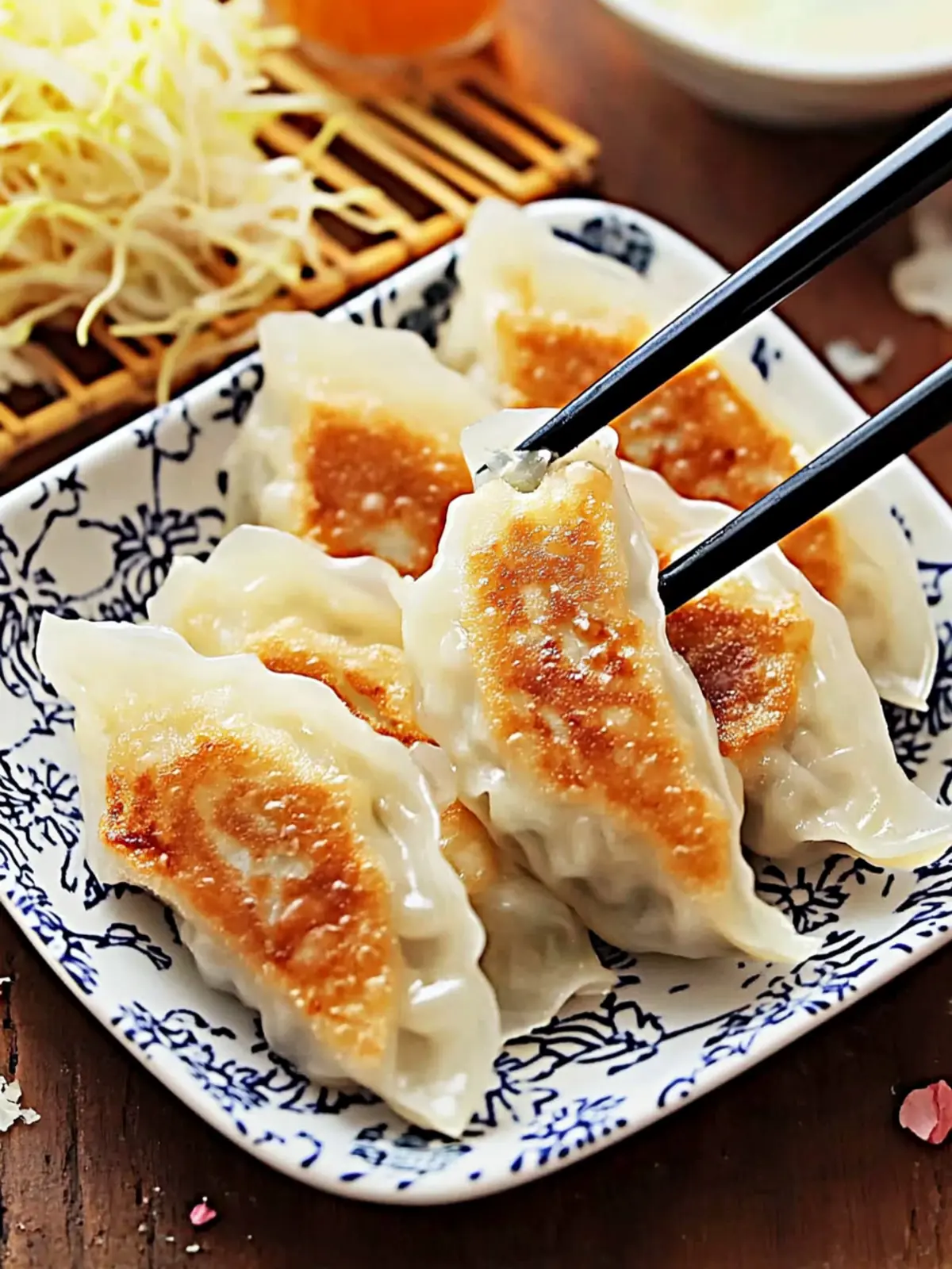The Best Gyoza (Japanese Pork and Cabbage Dumplings)