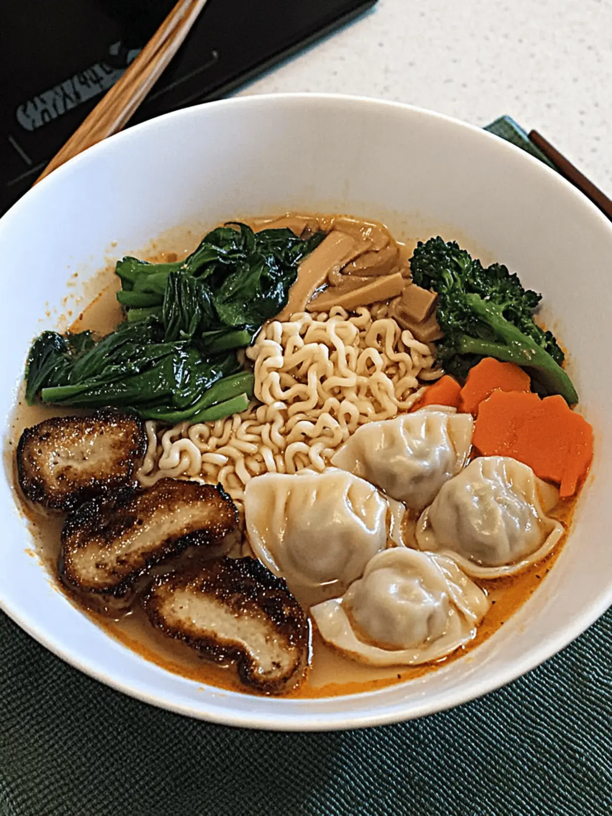Dumpling Ramen Bowl