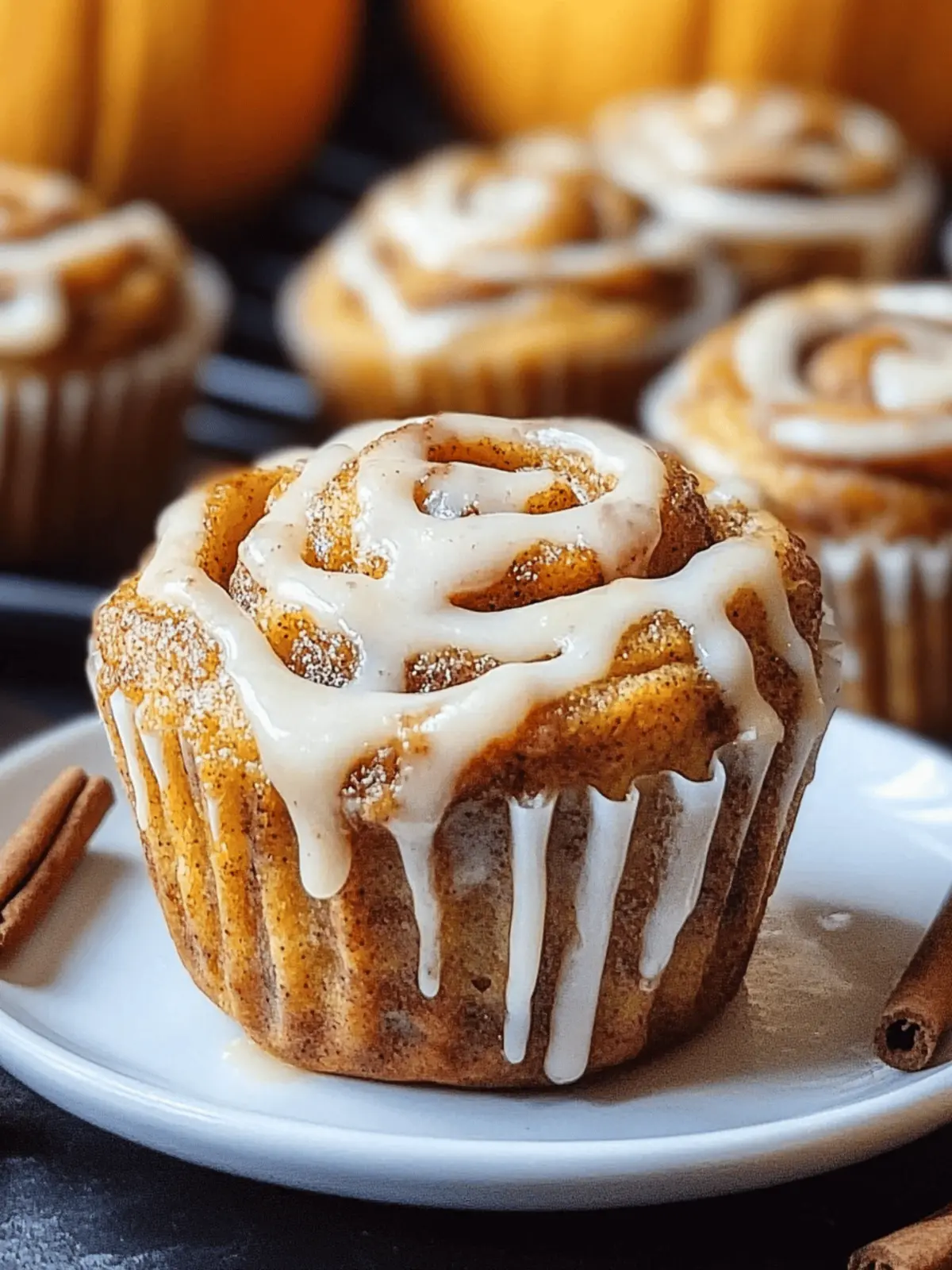 Pumpkin Cinnamon Roll Muffins That Bring Cozy Fall Vibes 4 Pumpkin Cinnamon Roll Muffins