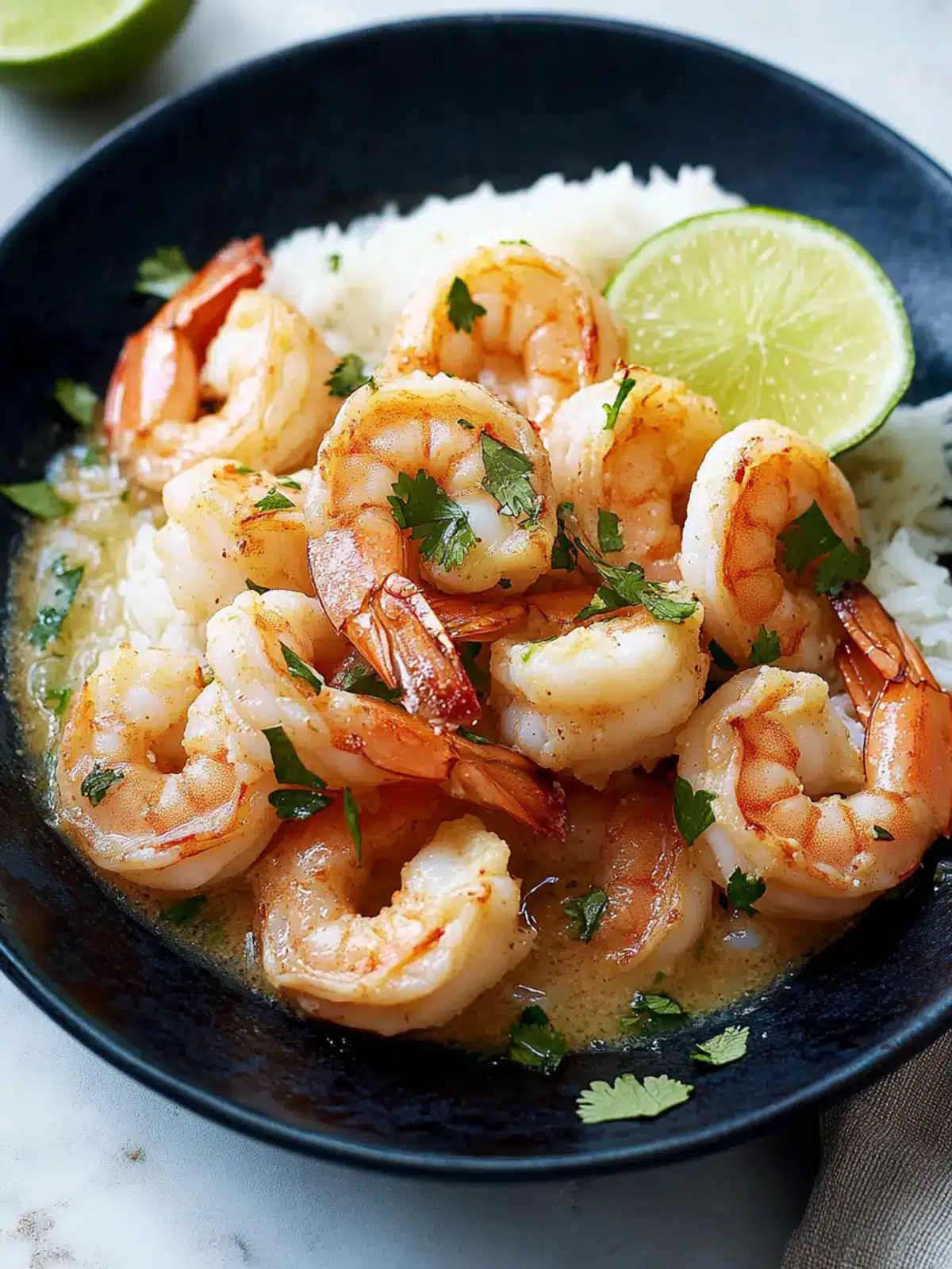 Coconut-Lime Shrimp