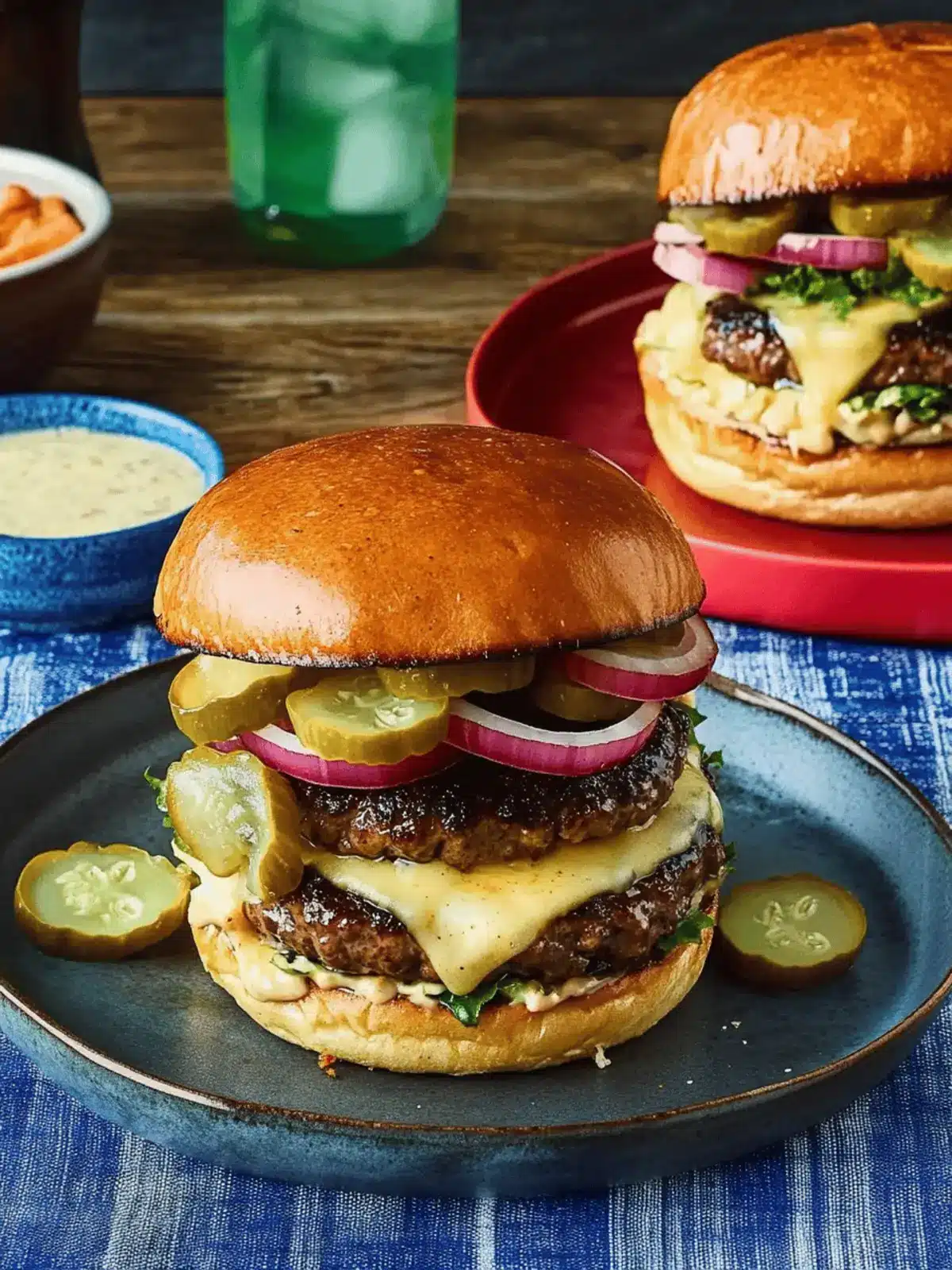Spicy Queso Burgers
