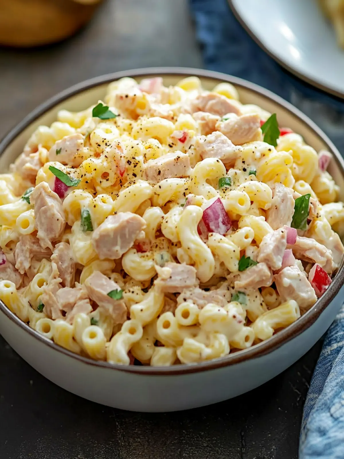 Chilled Tuna Macaroni Salad