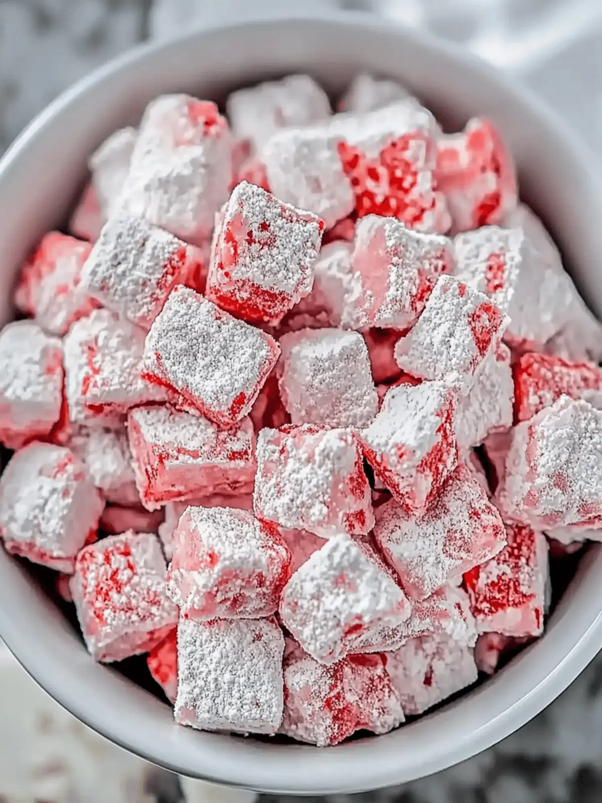 Deliciously Easy Strawberry Shortcake Puppy Chow Recipe 4 Strawberry Shortcake Puppy Chow
