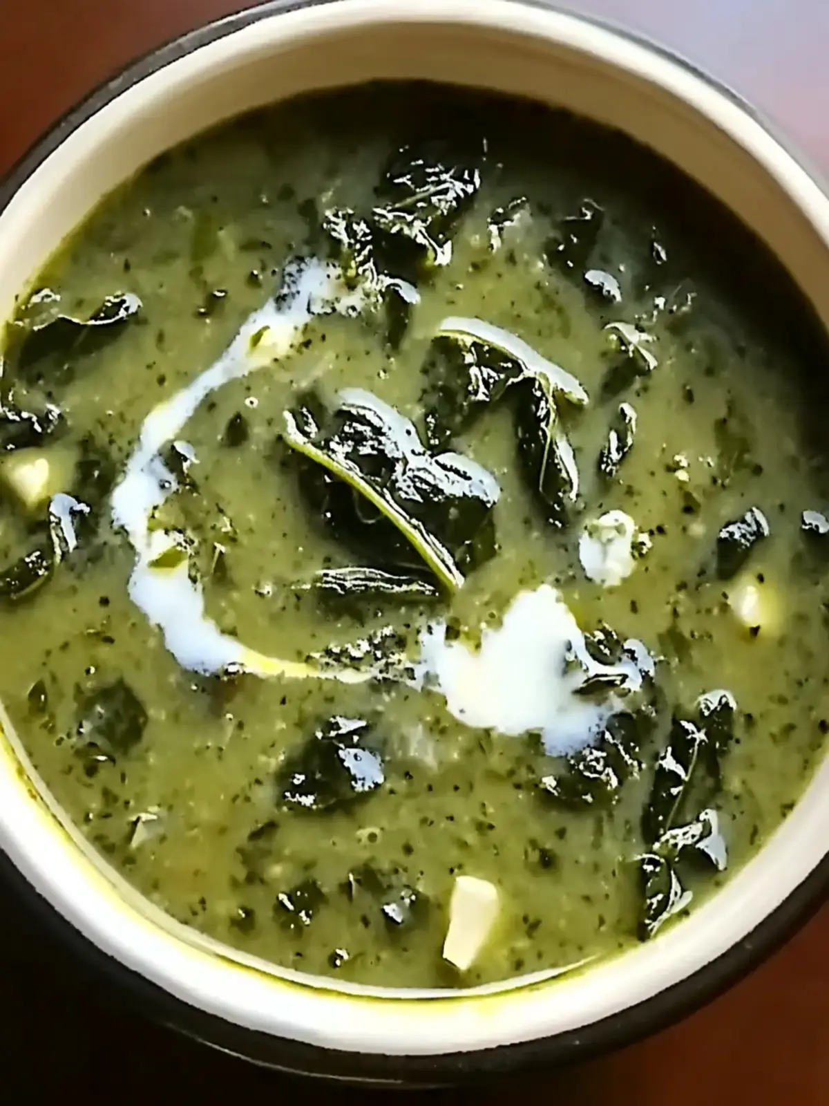 Best Cream of Collard Greens Soup