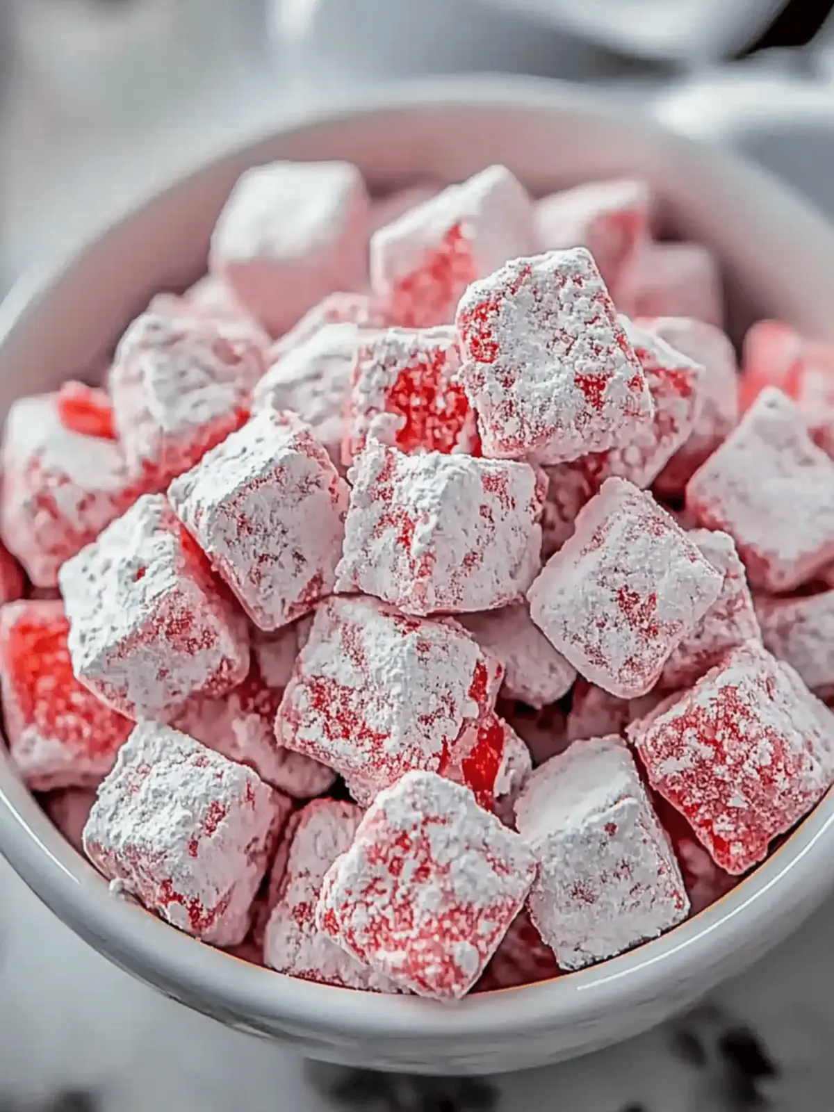 Deliciously Easy Strawberry Shortcake Puppy Chow Recipe 2 Strawberry Shortcake Puppy Chow