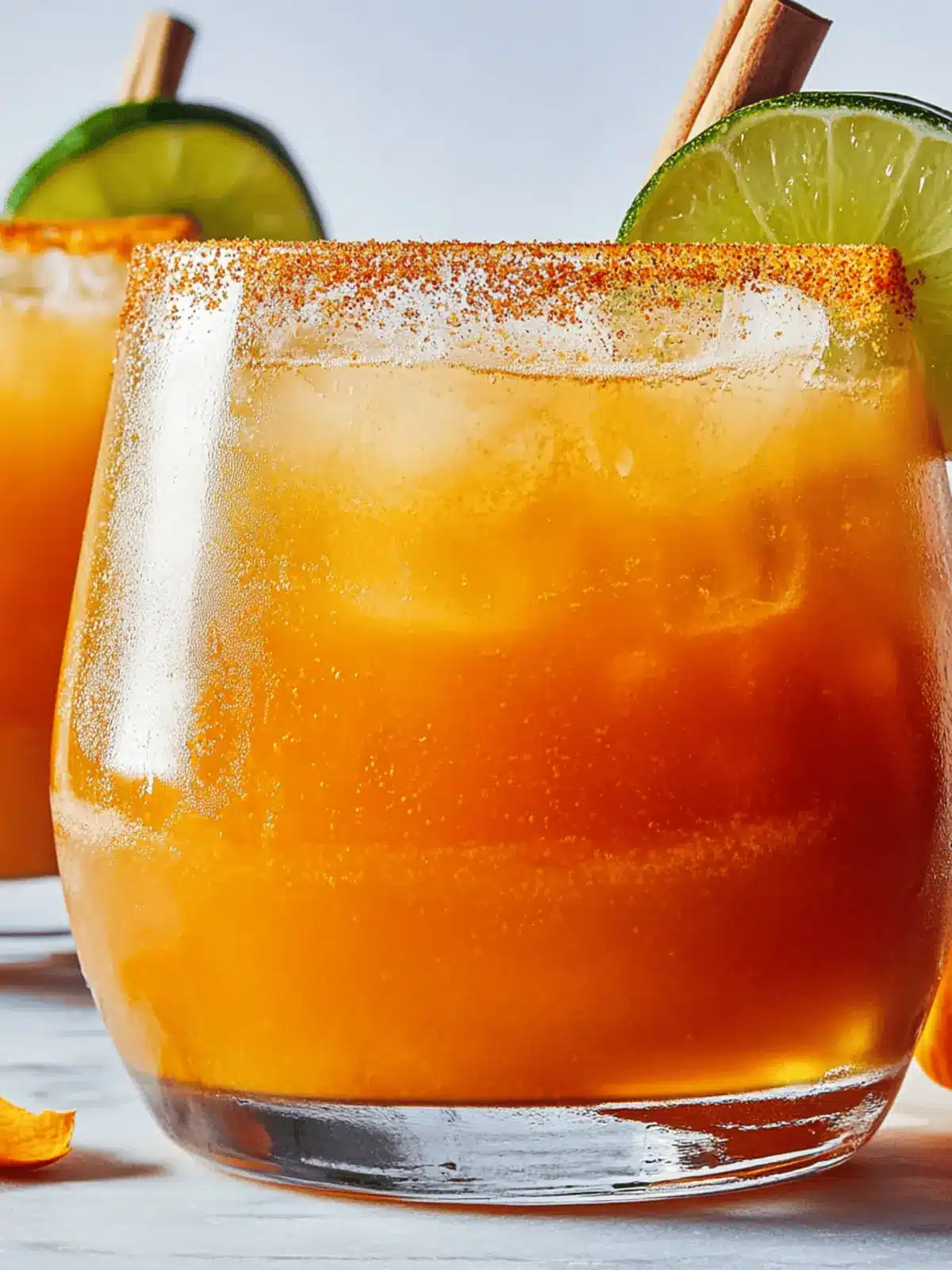 Irresistible Pumpkin Margarita with a Spiced Salt Rim Delight 2 Pumpkin Margarita